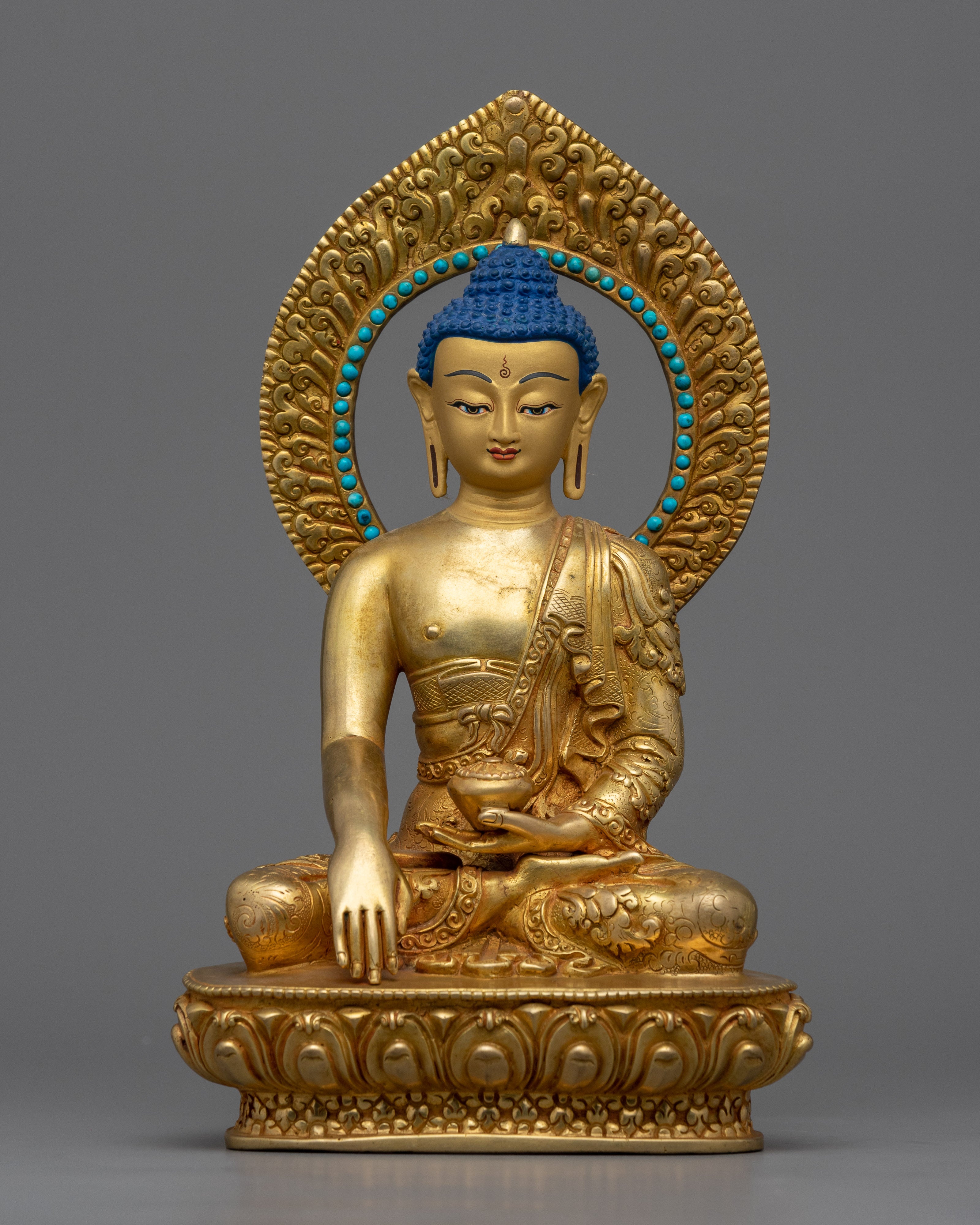 Three Buddha Statue Set | Medicine Buddha, Shakyamuni Buddha, Amitabha Buddha