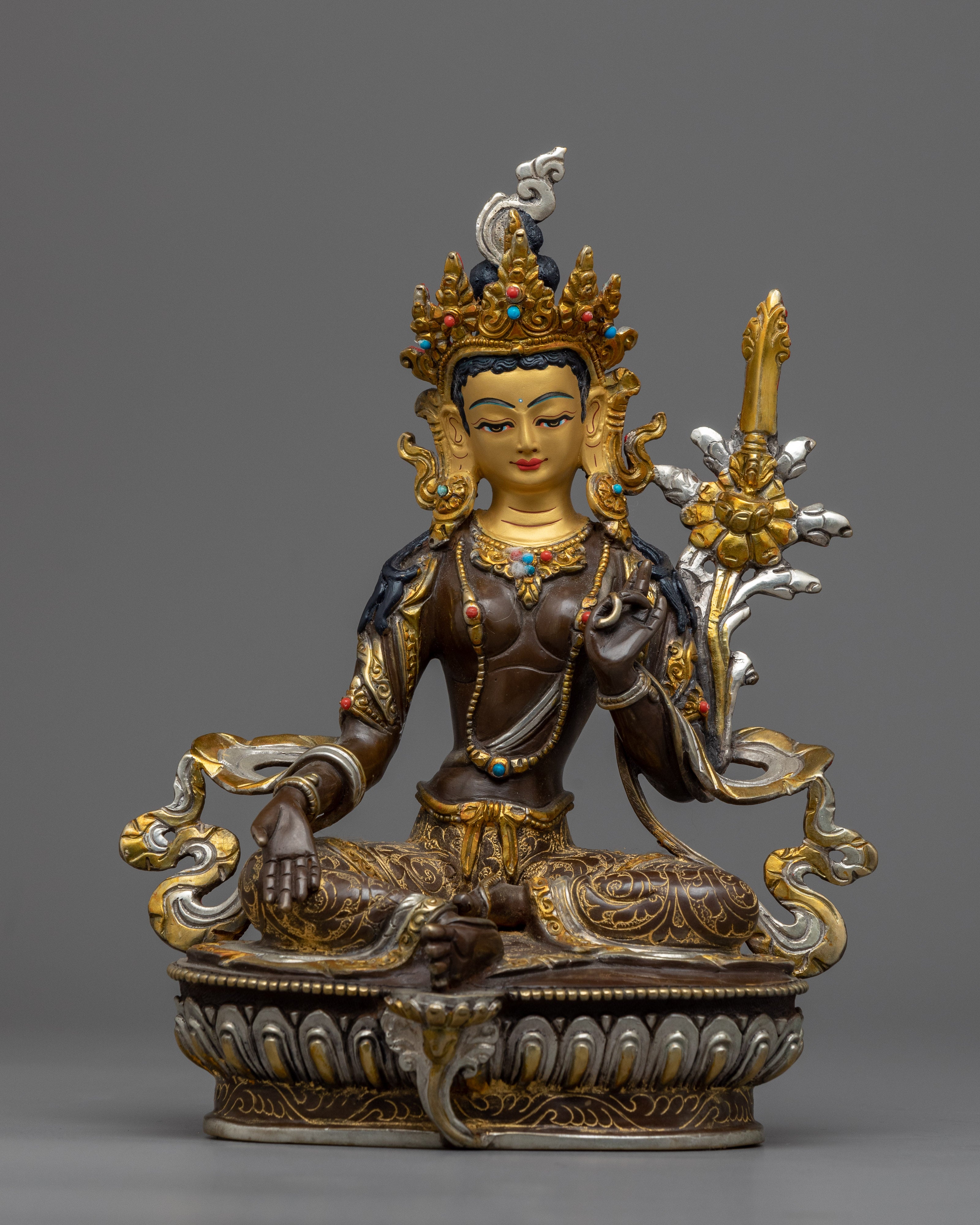 21 Tara Mantra Practice Statue Set | Bodhisattva Tara in Her 21 Manifestations