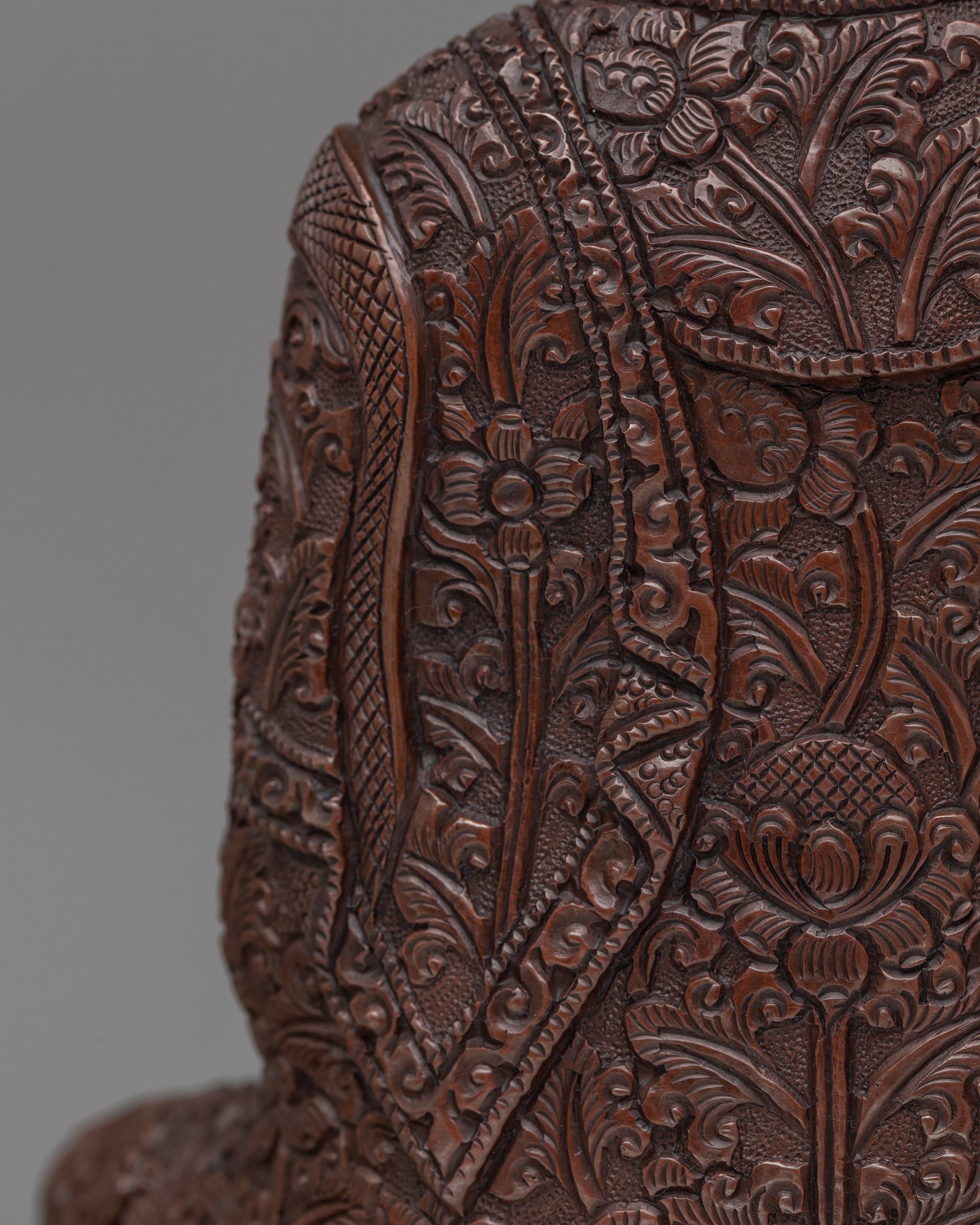 Tibetan Shakyamuni Buddha Statue | Traditional Tibetan Style Buddhist Statue