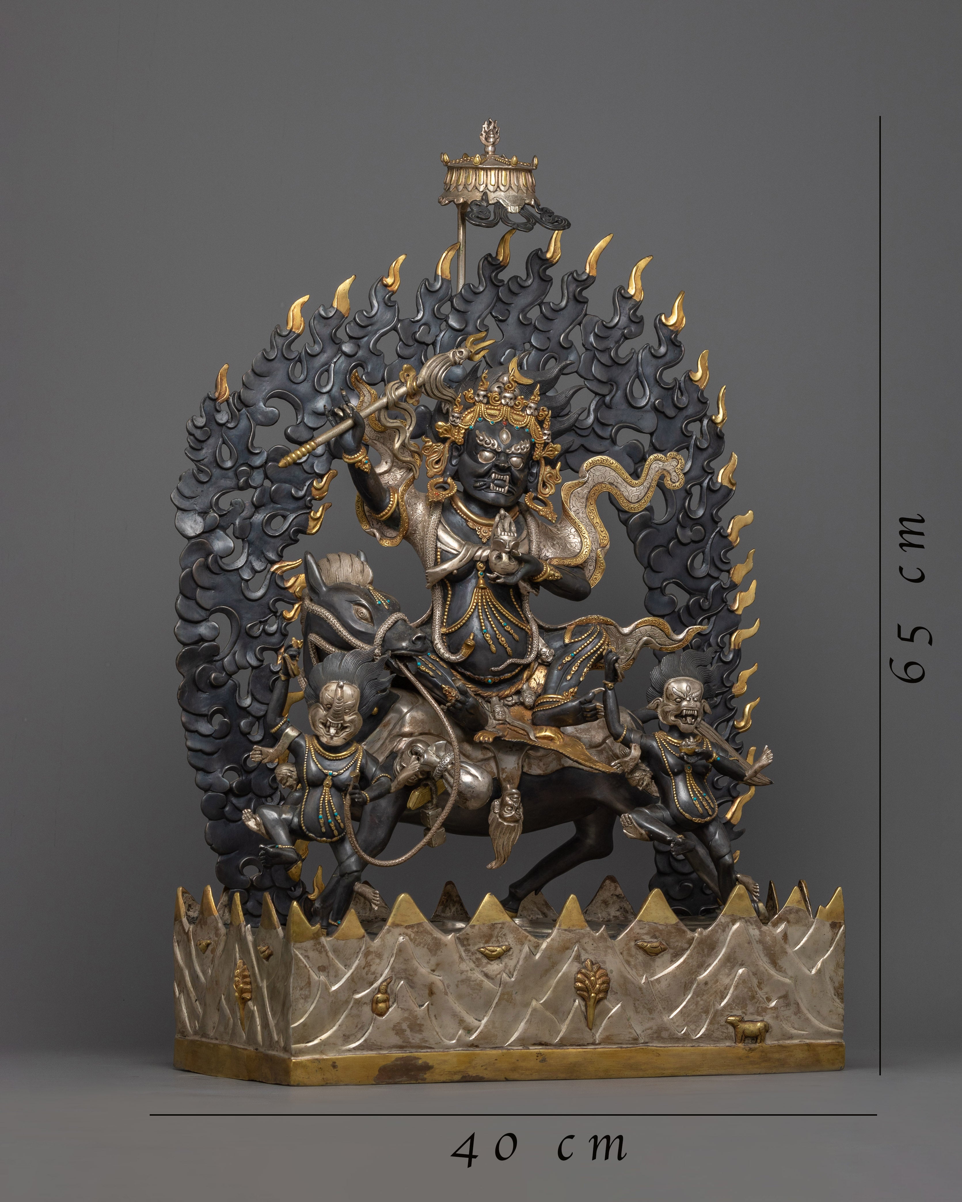 Palden Lhamo Empowerment Statue | Tantric Buddhist Deity, Sri Devi Artwork