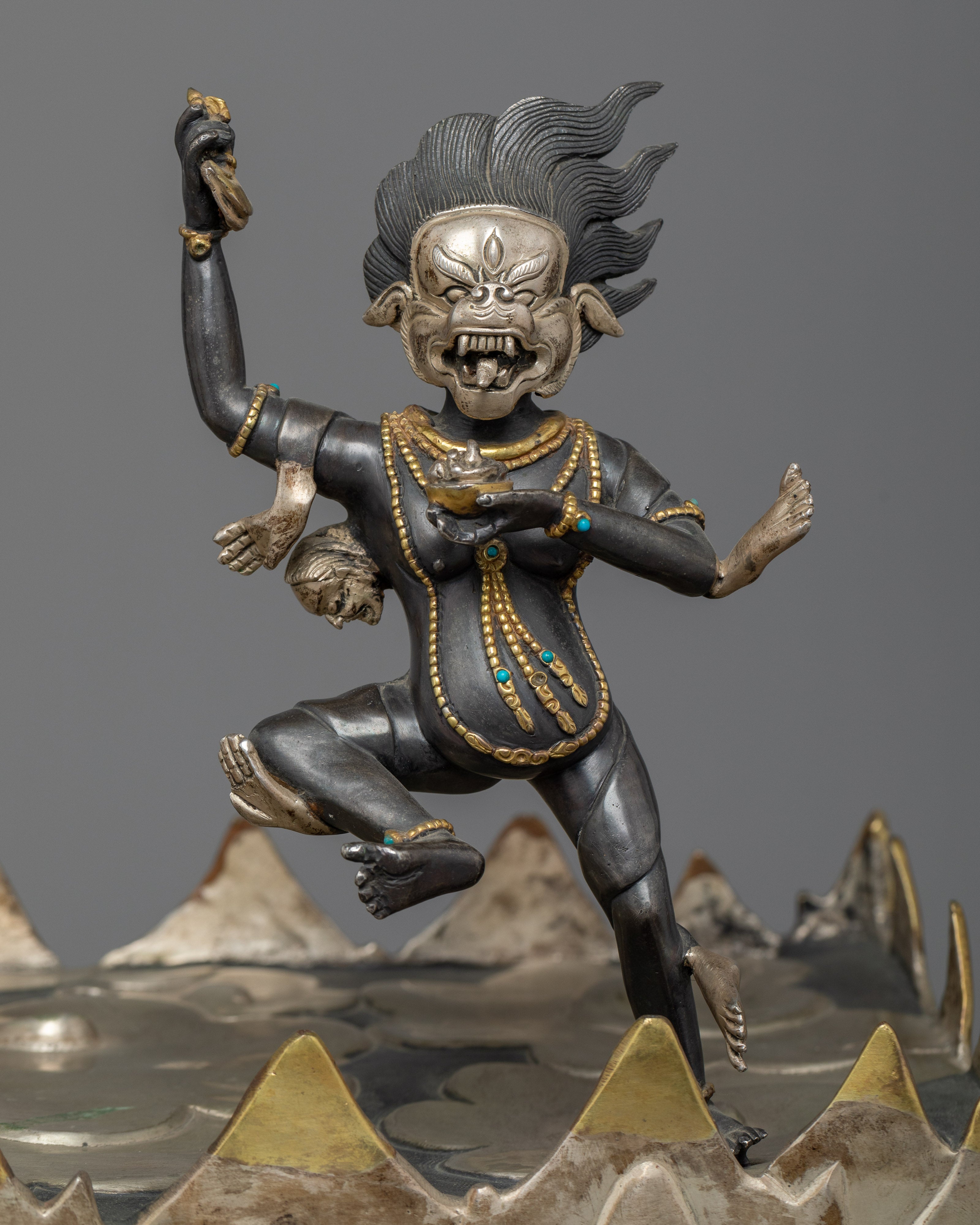 Palden Lhamo Empowerment Statue | Tantric Buddhist Deity, Sri Devi Artwork