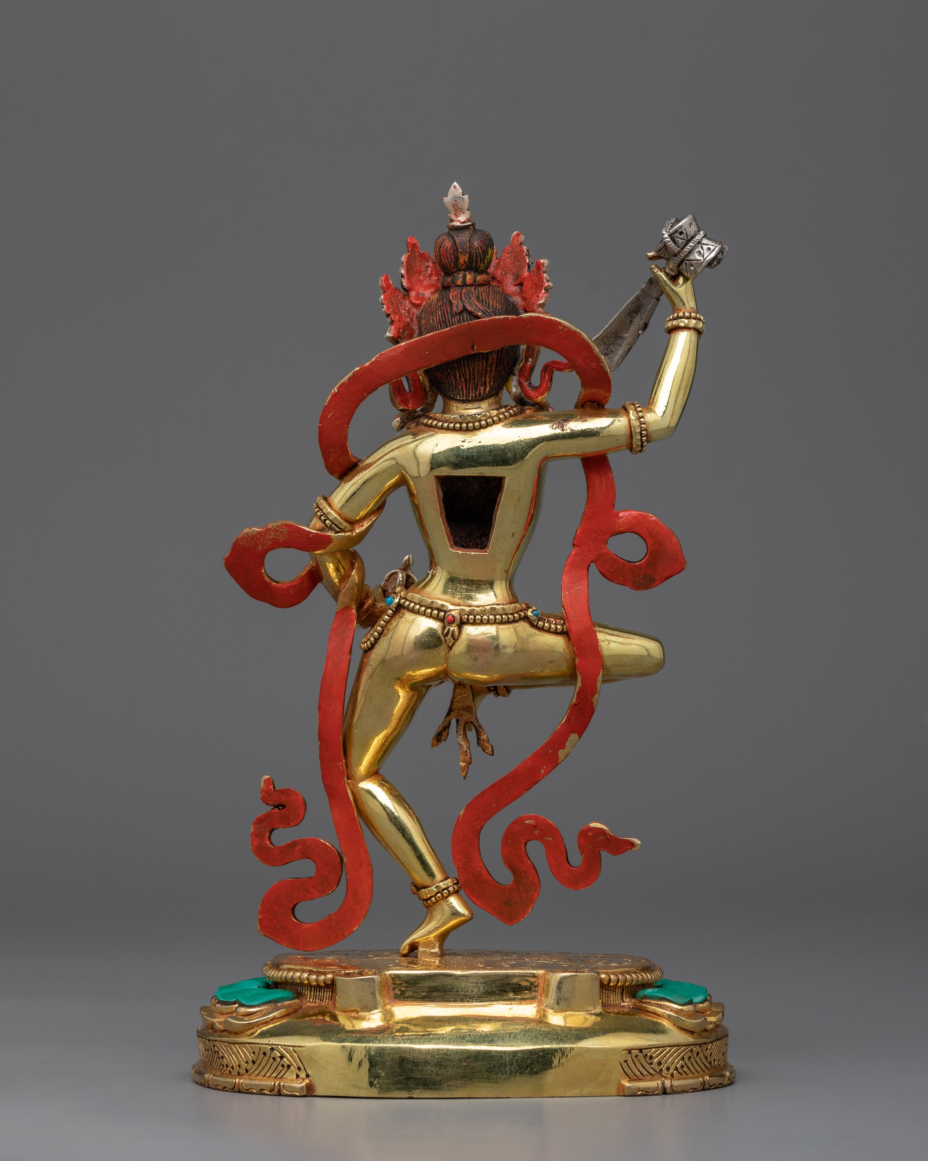 Machig Labdron Statue | Gold Gilded Buddhist Handmade Sculptures