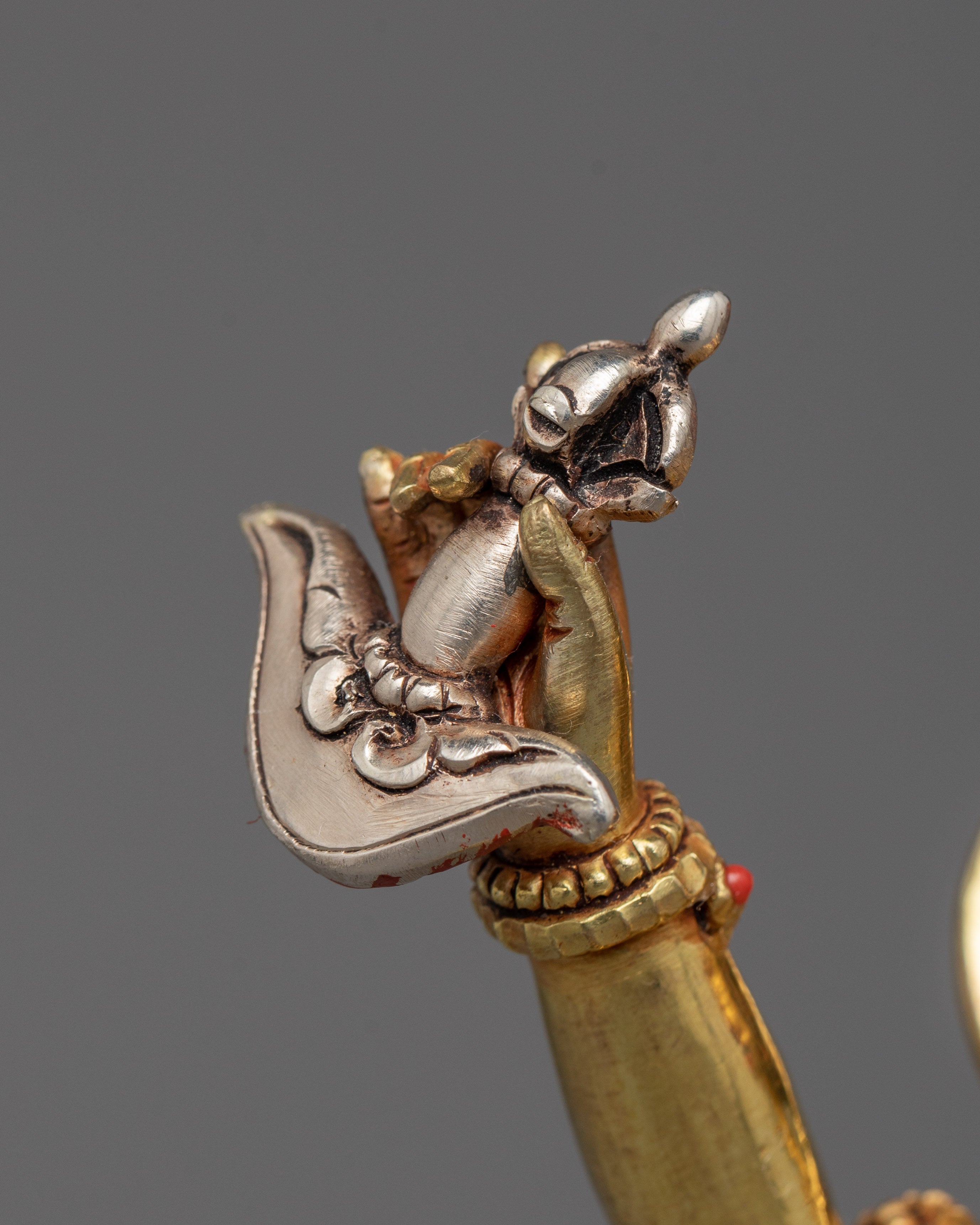 Dakini Simhamukha Statue | Lion-Headed Dakini Artwork, Made in Nepal