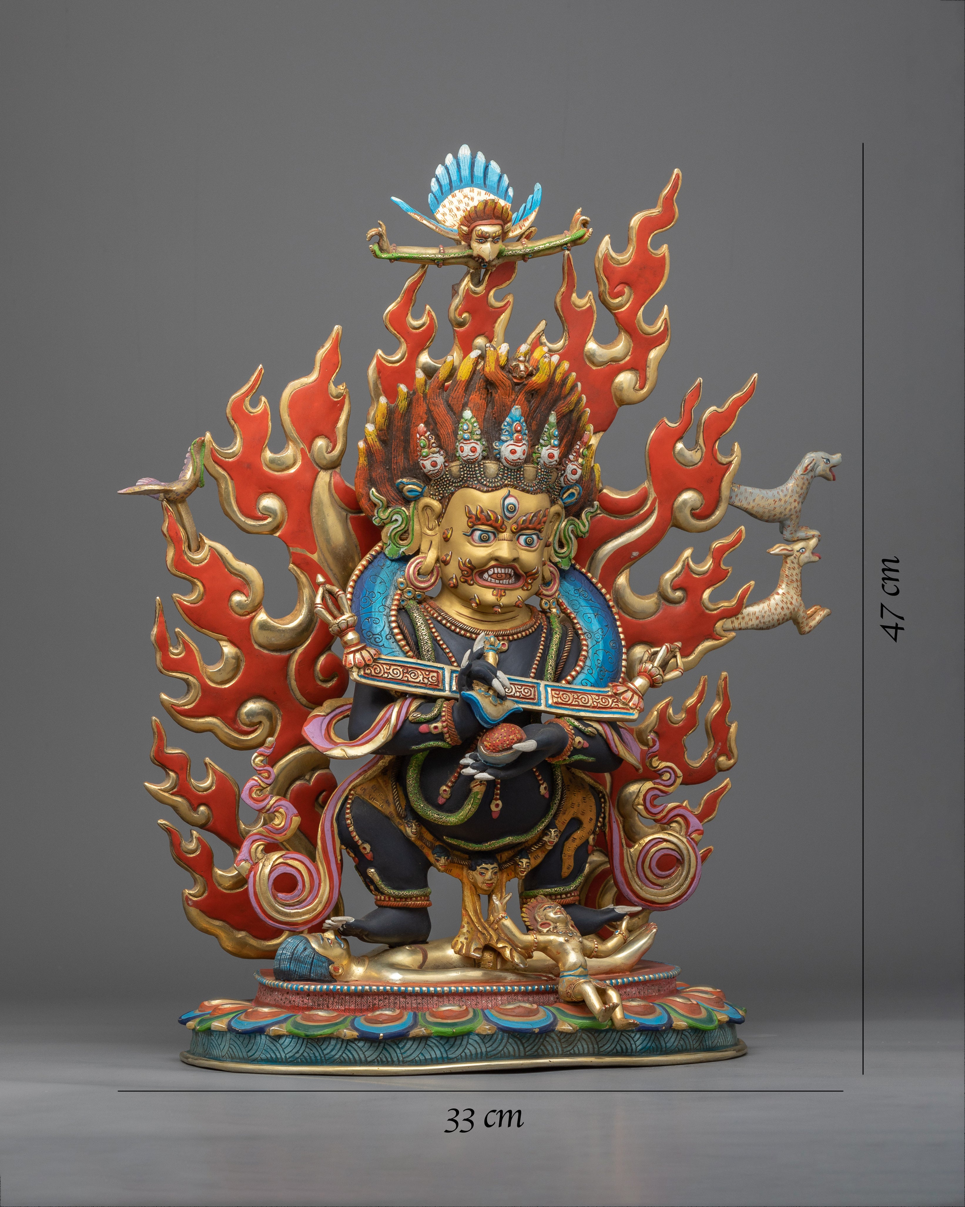 Powerful Sakya Mahakala Meaning | Statue for Protection and Transformation