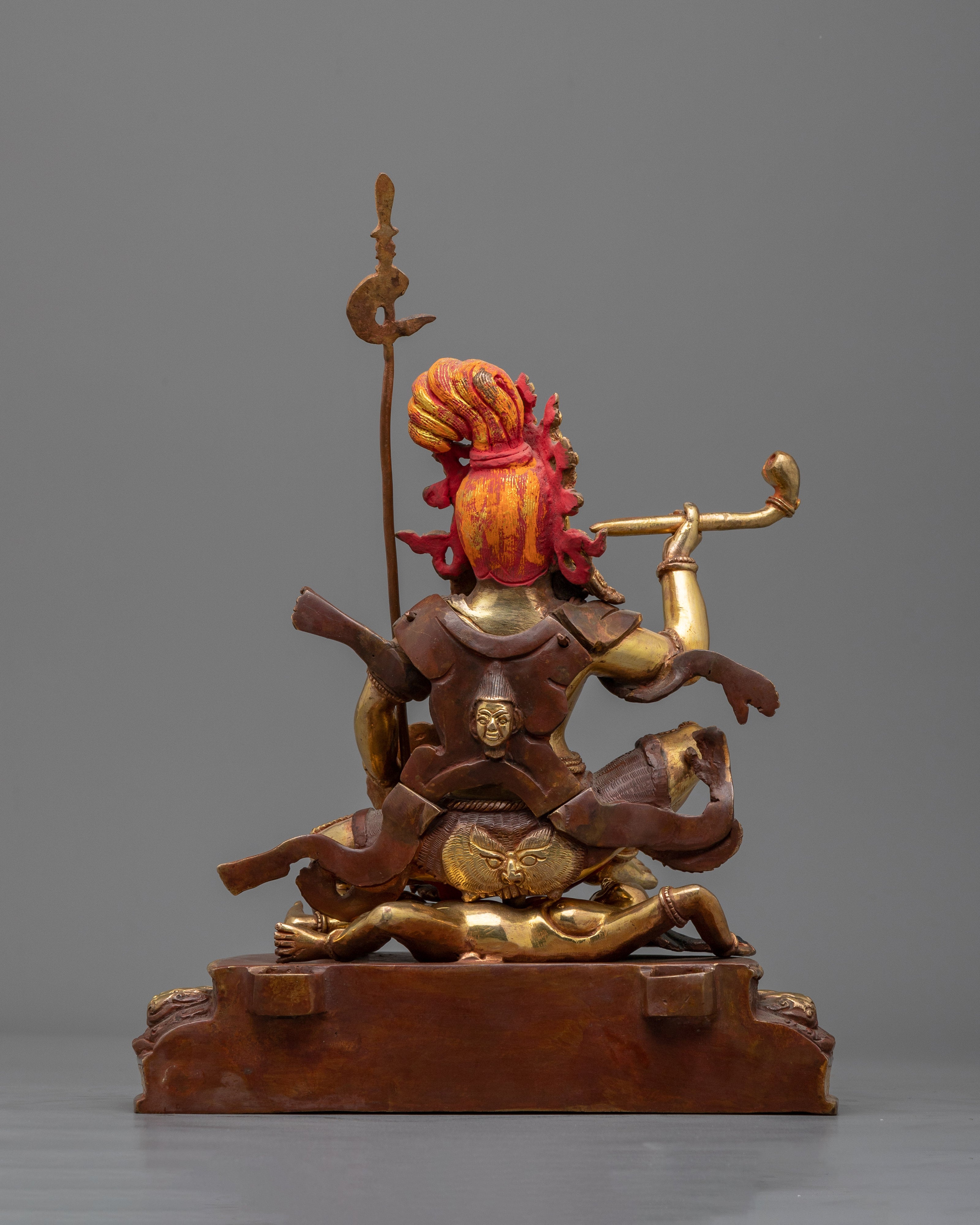 Brahmanrupa Mahakala Statue | Traditional Chaturmukha Mahakala Artwork