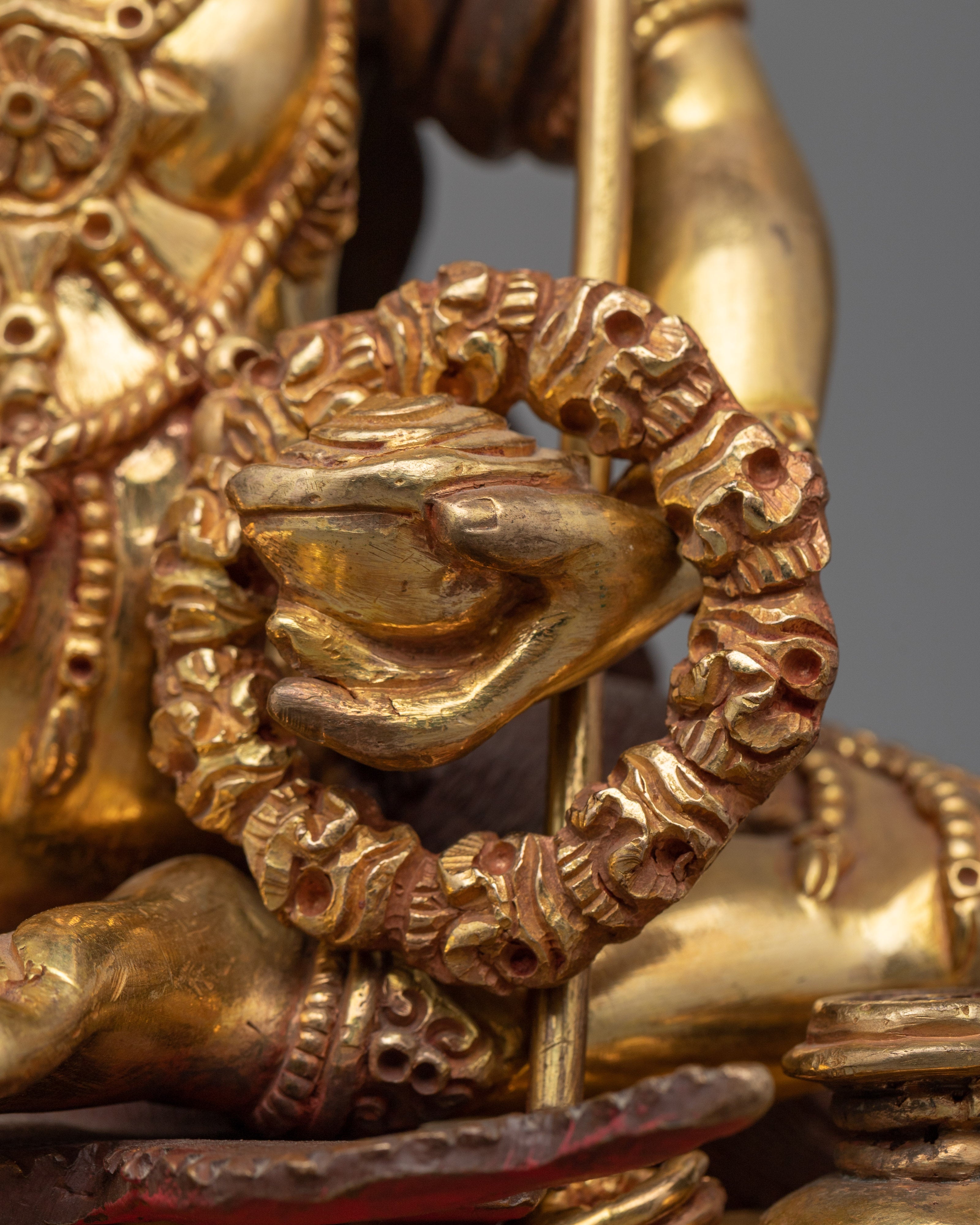 Brahmanrupa Mahakala Statue | Traditional Chaturmukha Mahakala Artwork