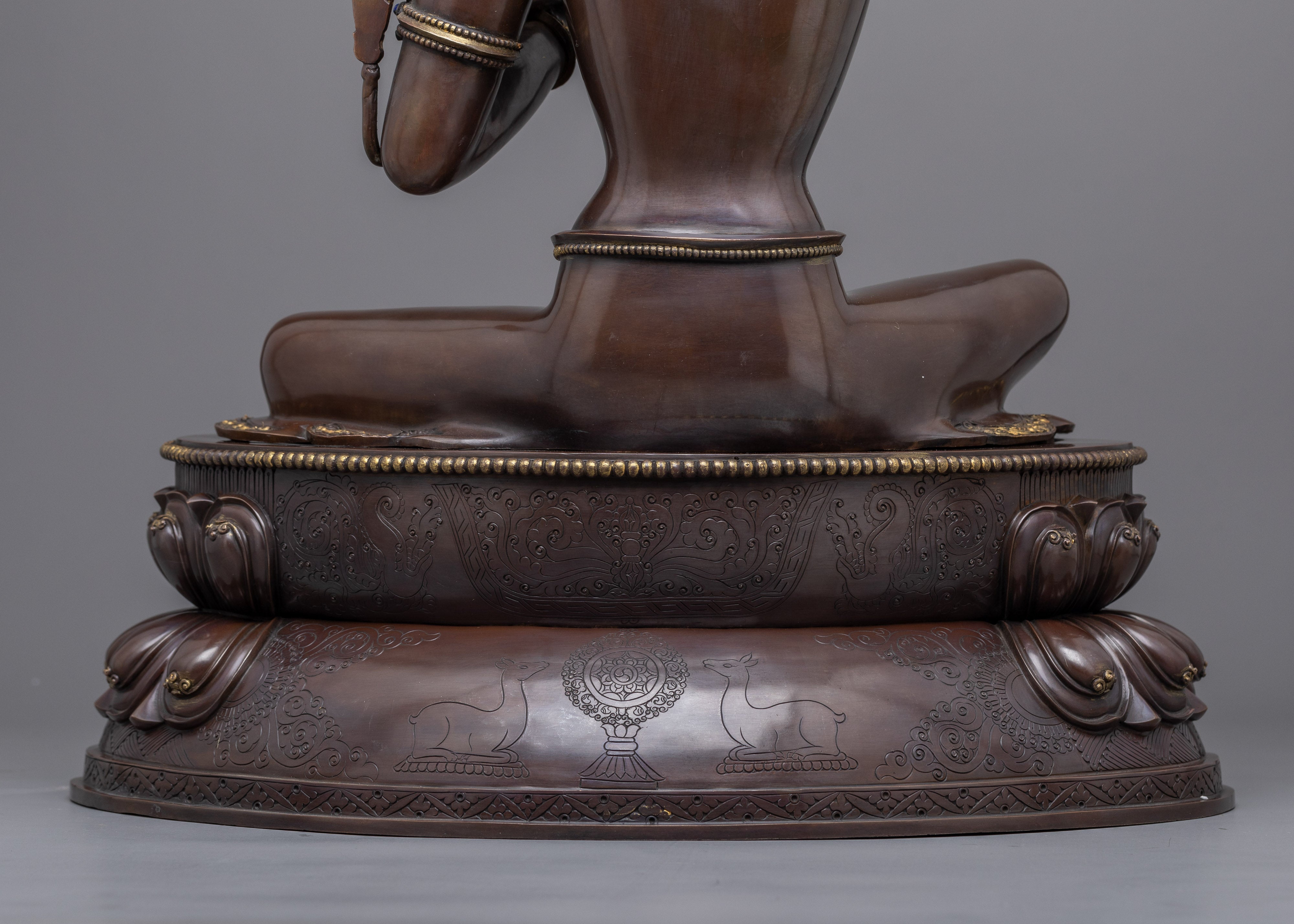 Manjushri Bodhisattva Mantra Practice Statue | Manjughosha, Bodhisattva of Wisdom