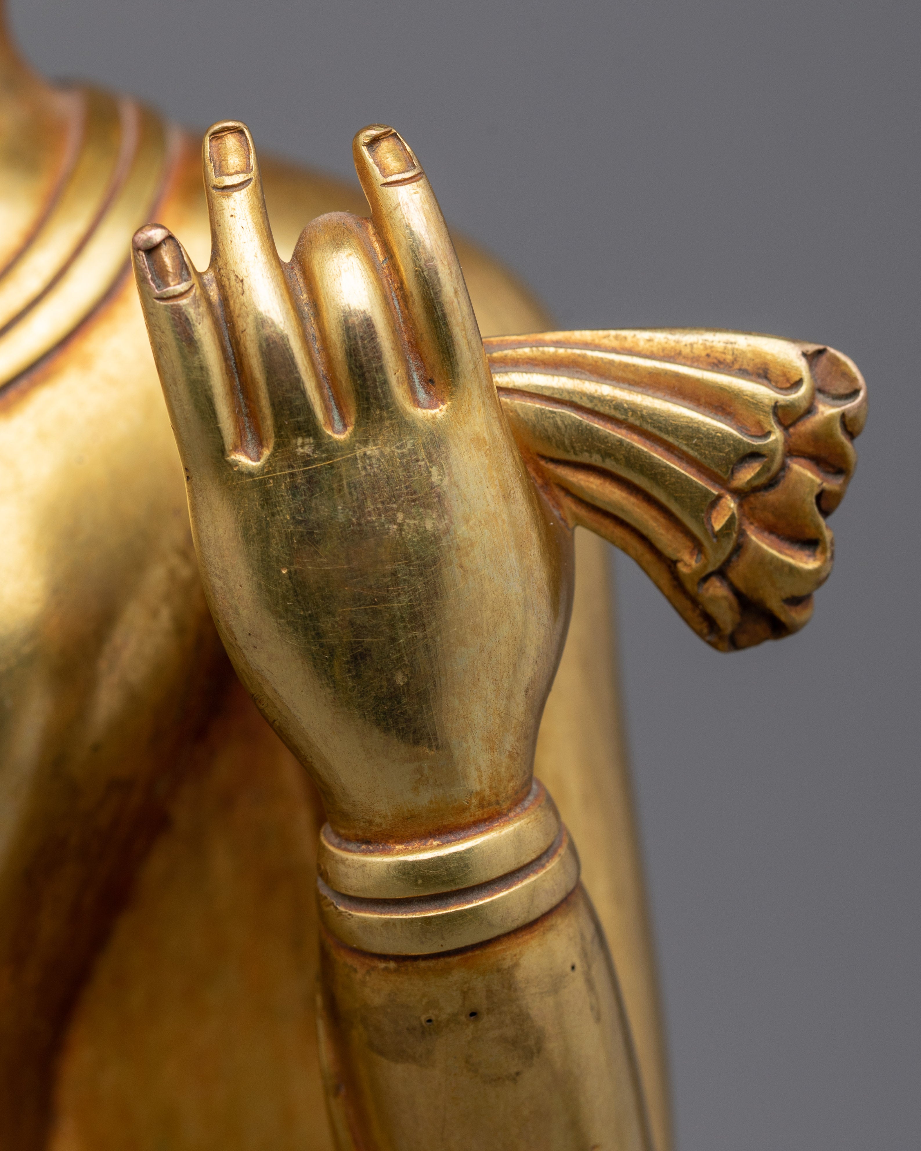 Standing Shakyamuni Buddha Statue | Handcrafted Buddhist Statue