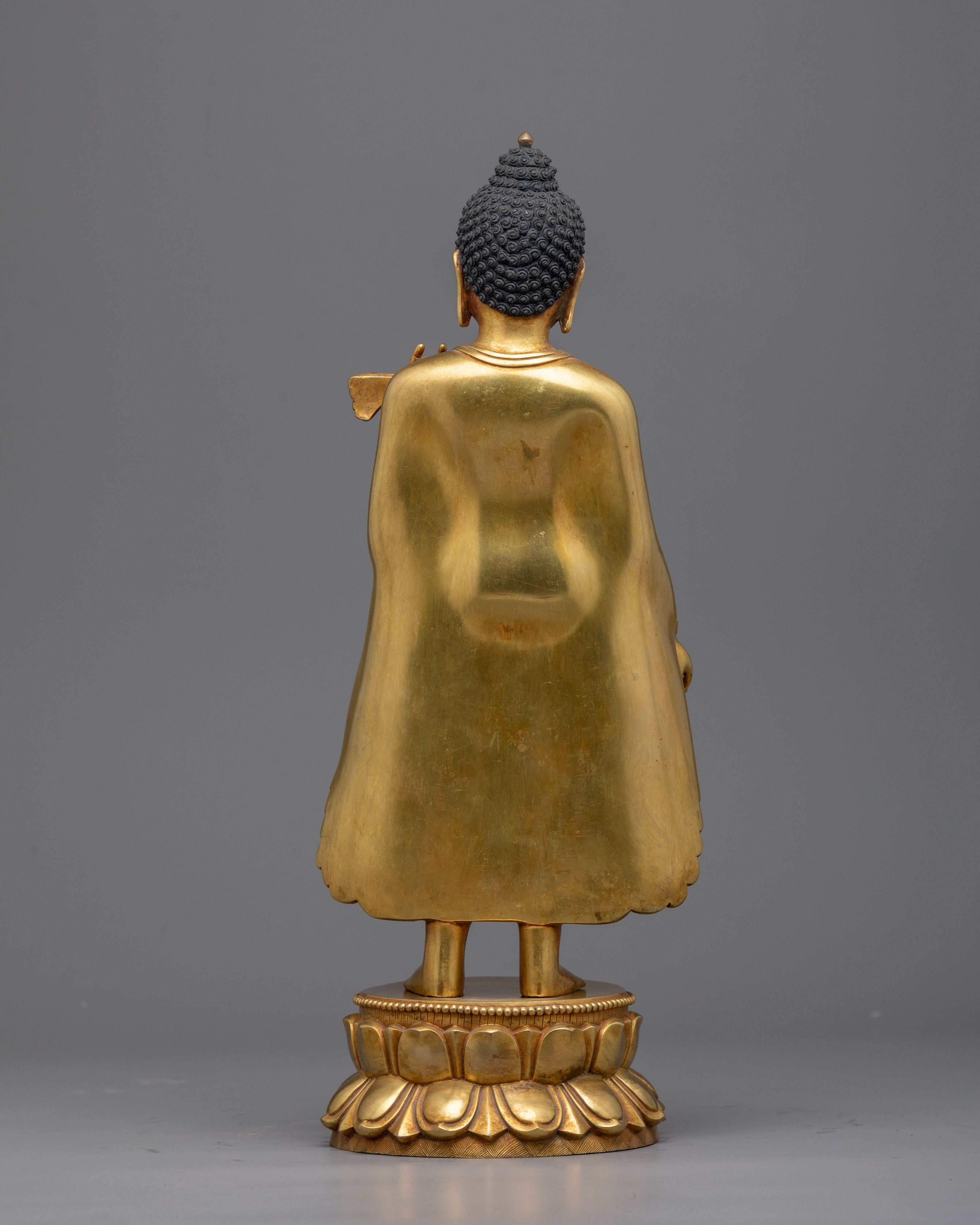 Standing Shakyamuni Buddha Statue | Handcrafted Buddhist Statue