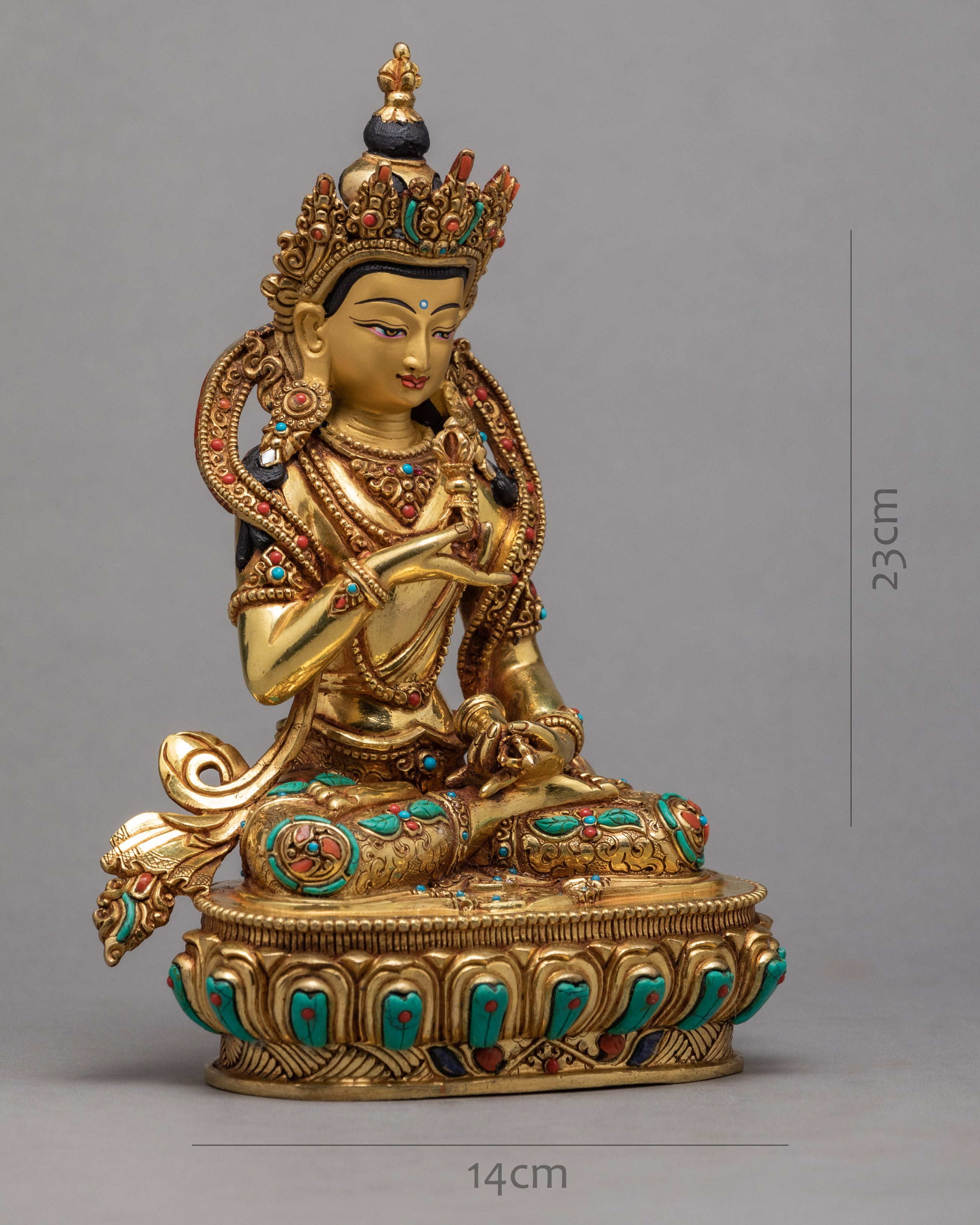 Vajrasattva Statue | Himalayan Buddhist Art | Tibetan Statue