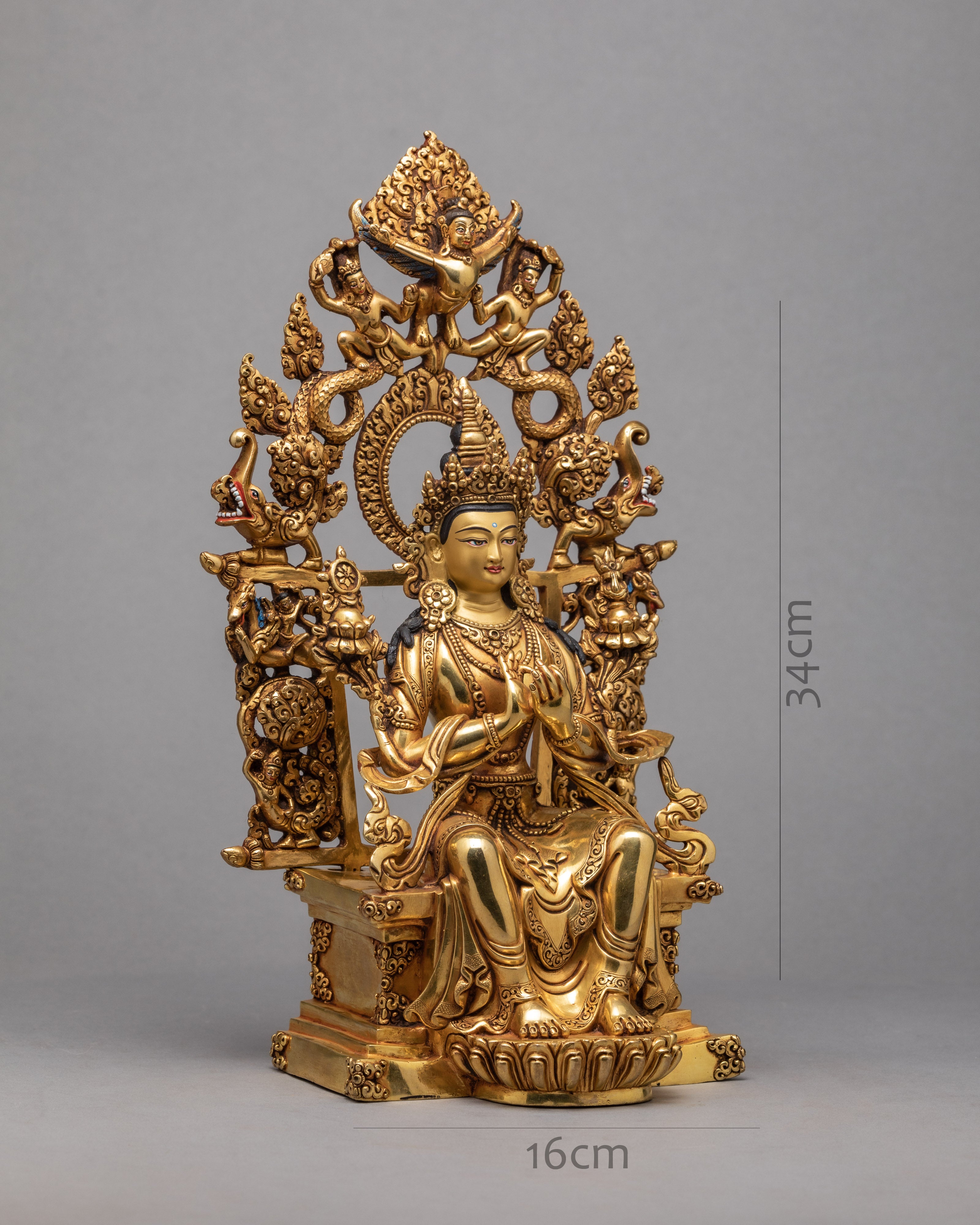 maitreya buddha statue