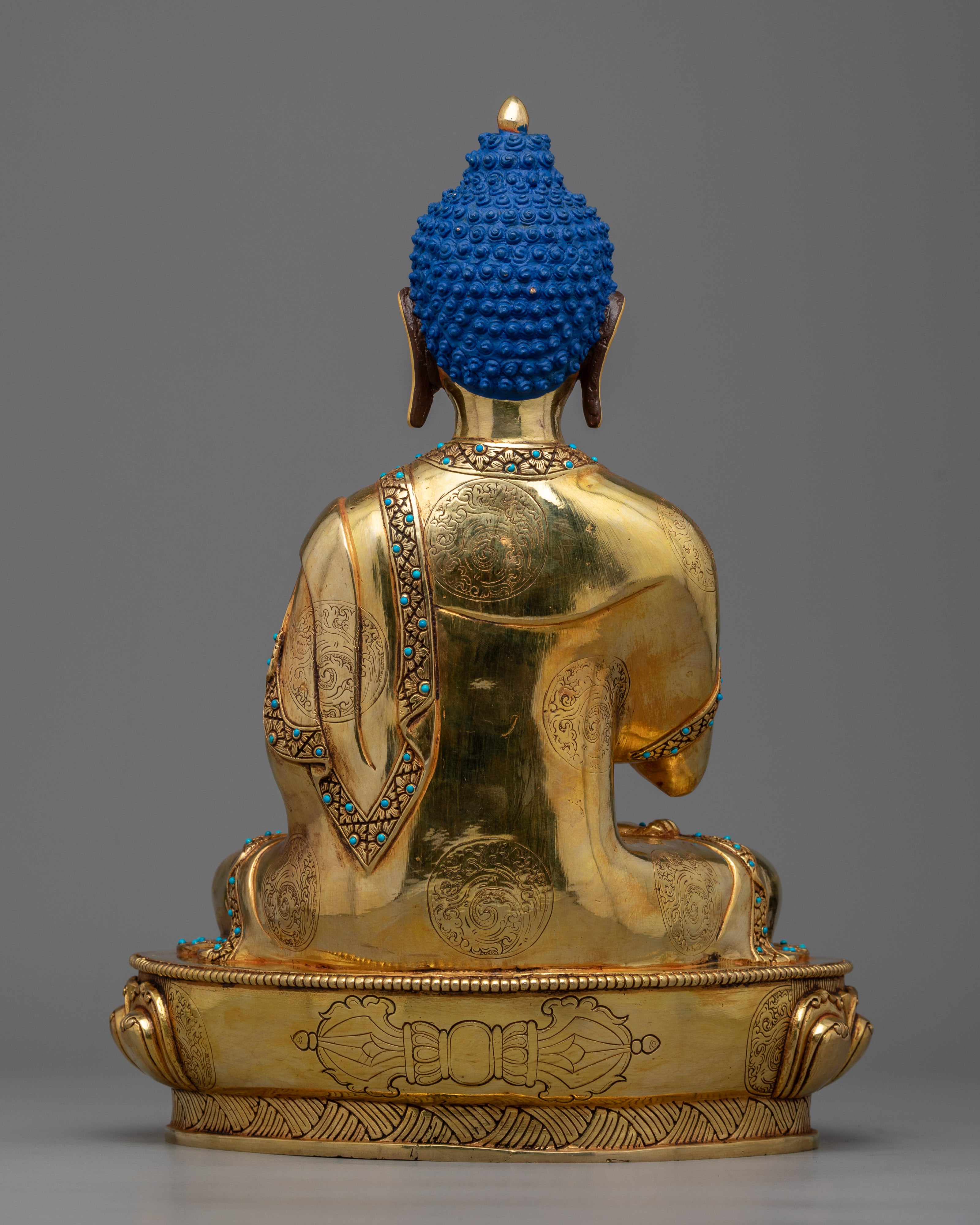 Five Cosmic Buddhas Statue Set | Aksobhya, Amitabha, Amoghasiddhi, Ratnasaṃbhava, Vairocana