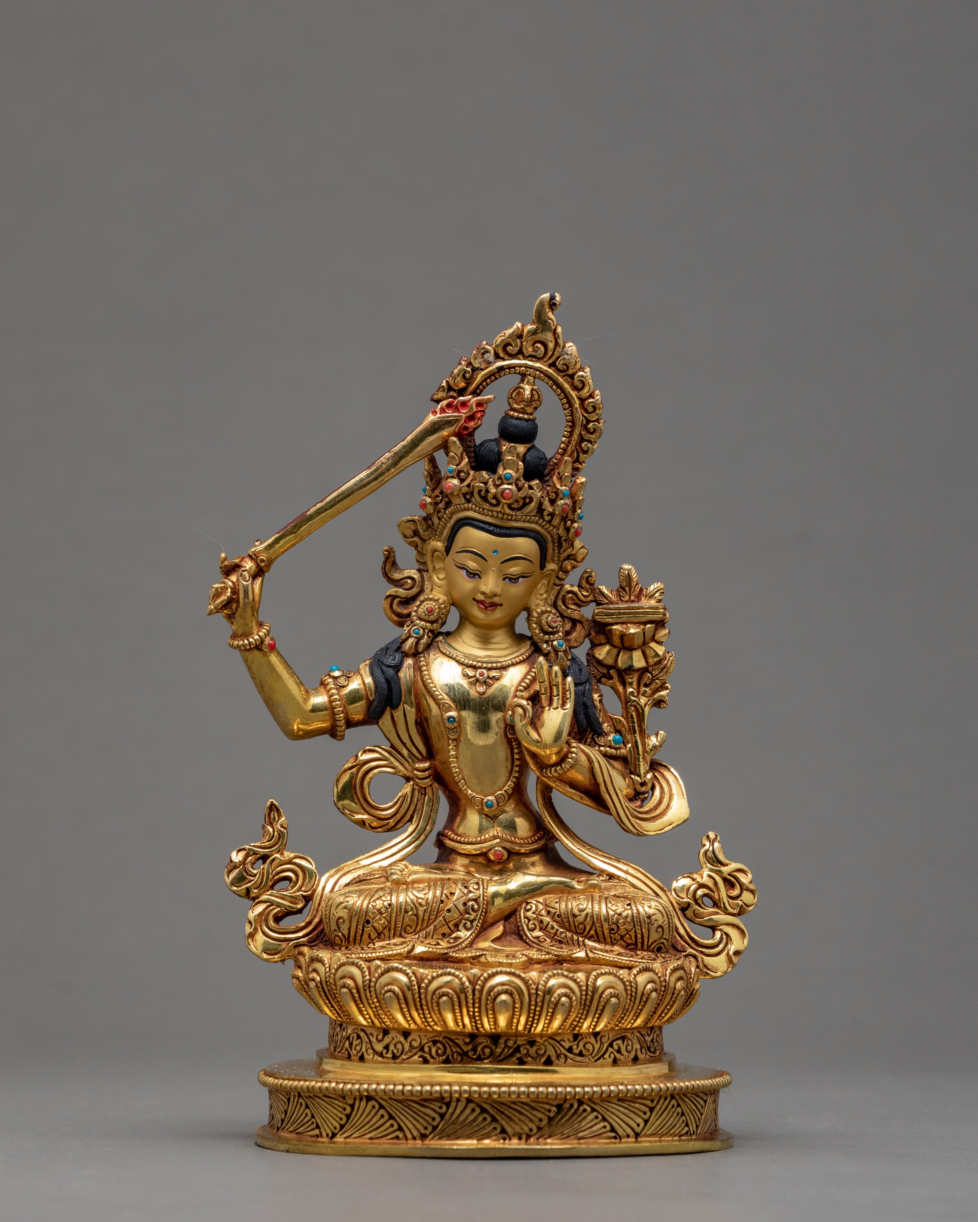 Bodhisattva Statue Set | Amitayus | Green Tara | White Tara | Vajrasattva | Vajradhara | Chenrezig
