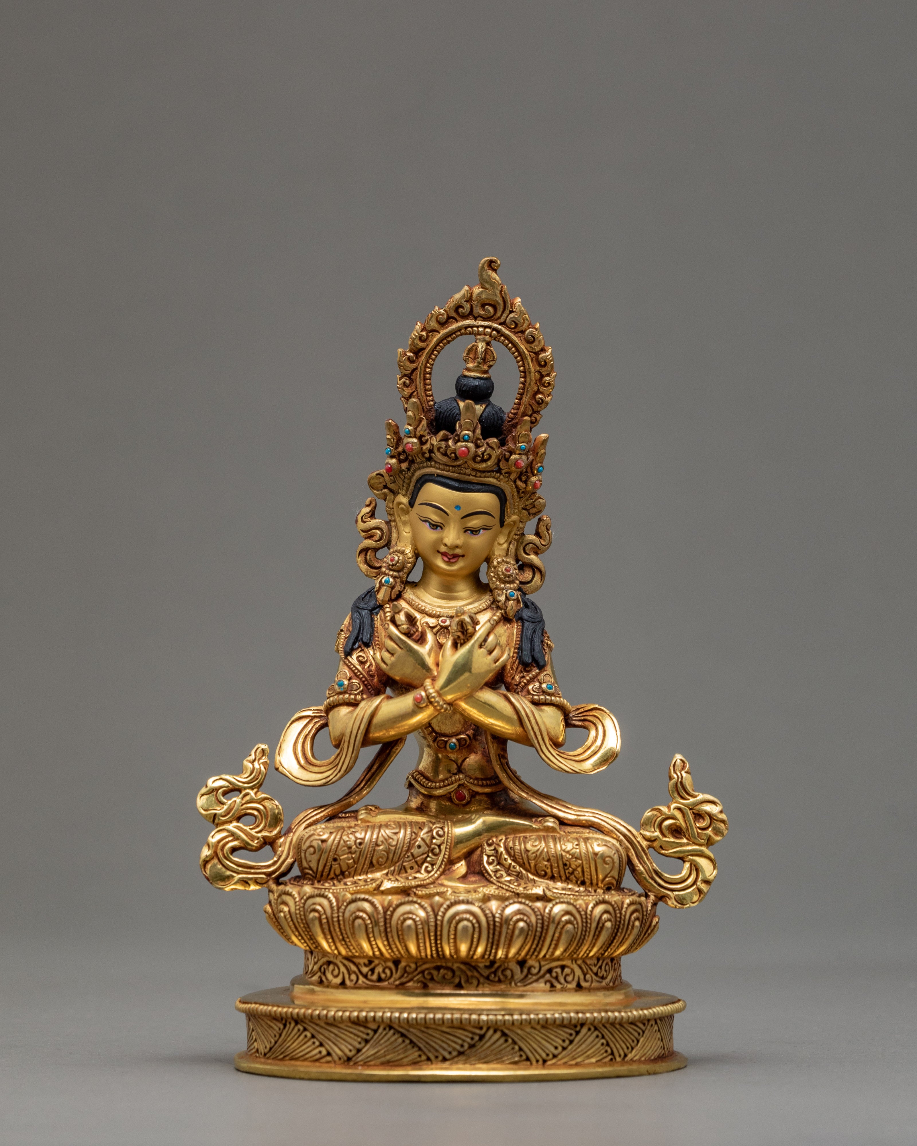 Bodhisattva Statue Set | Amitayus | Green Tara | White Tara | Vajrasattva | Vajradhara | Chenrezig