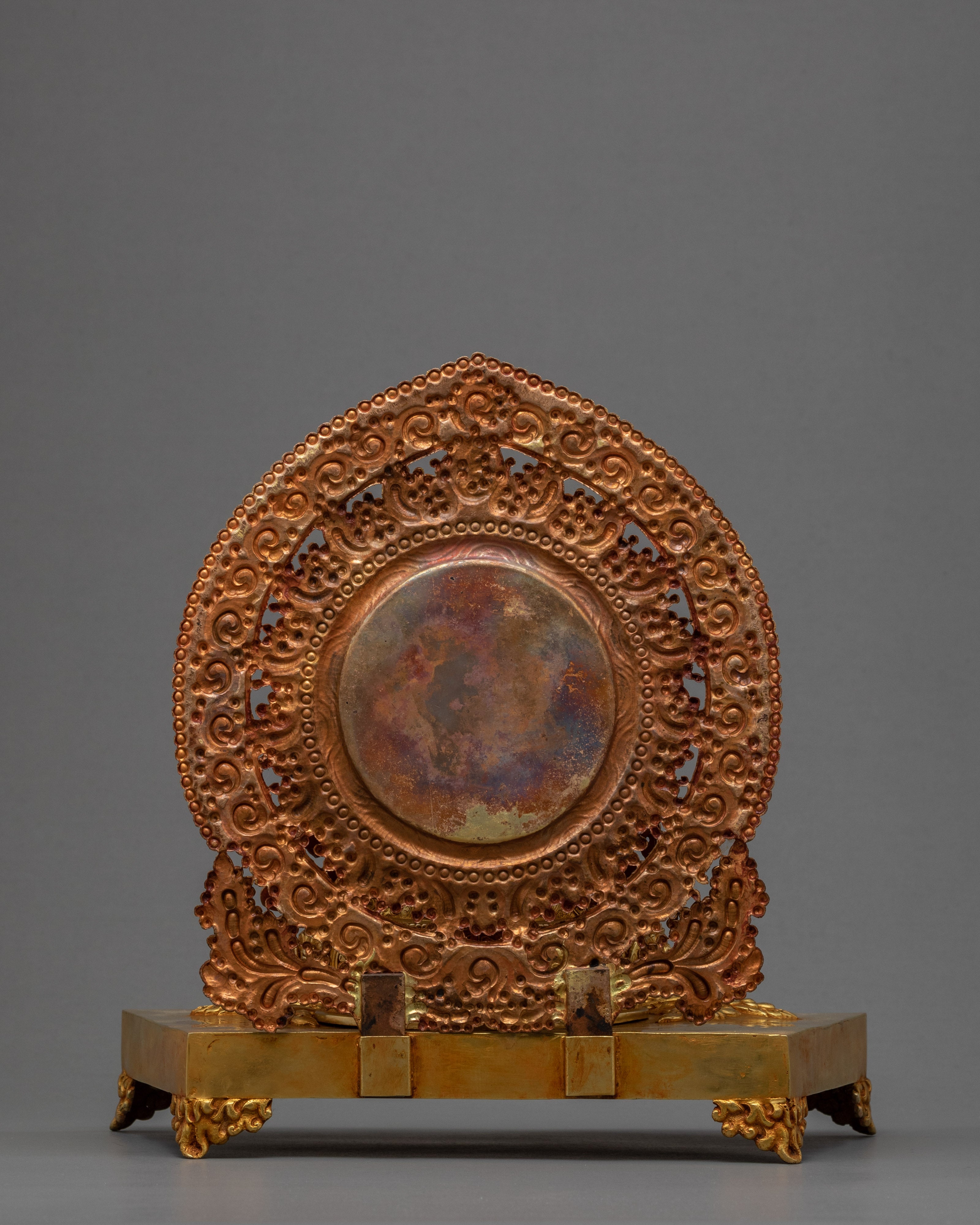 Dzambhala Gold Statue | Deity Of Wealth