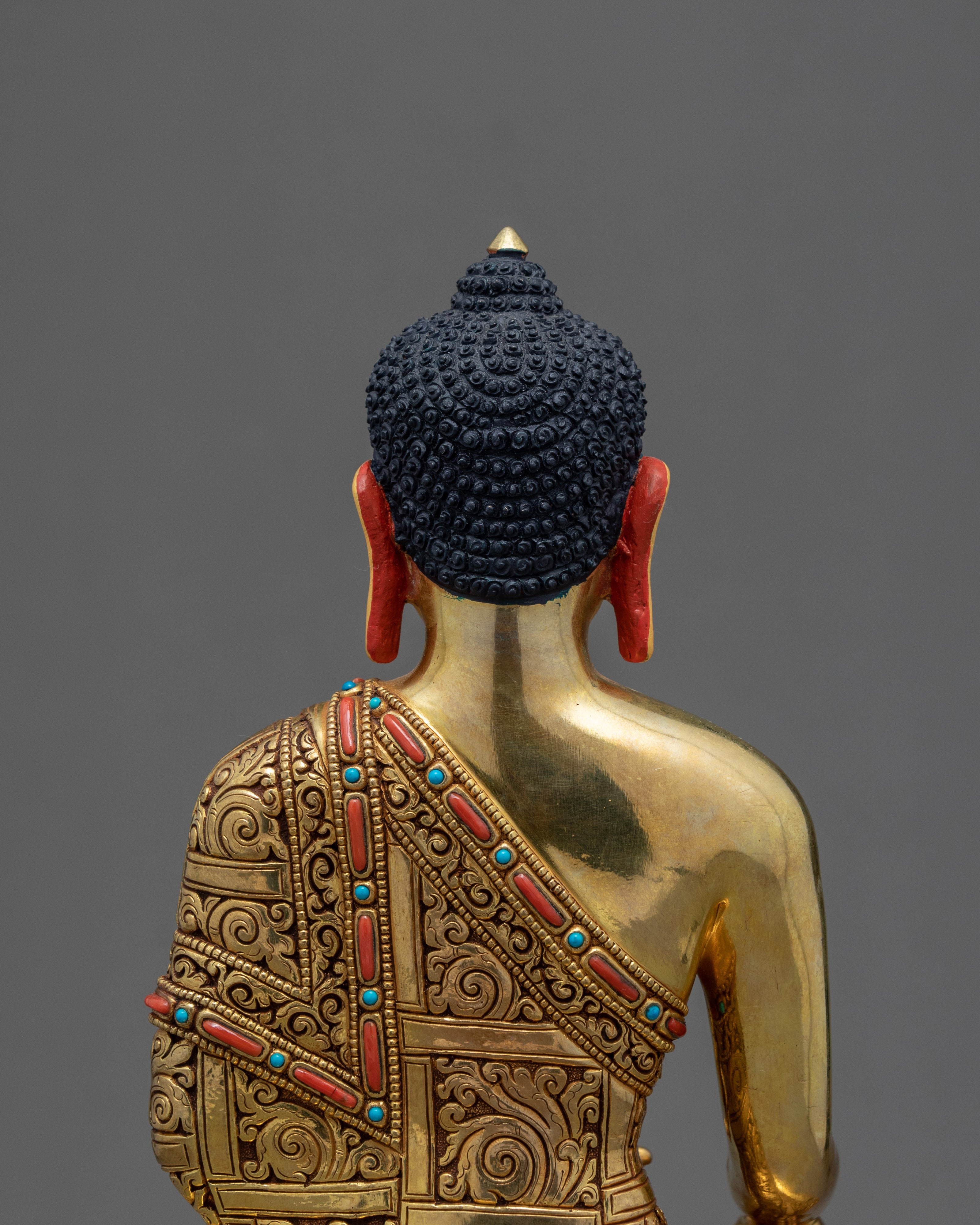 The Buddha Shakyamuni Statue | Hand Carved Buddhist Deity