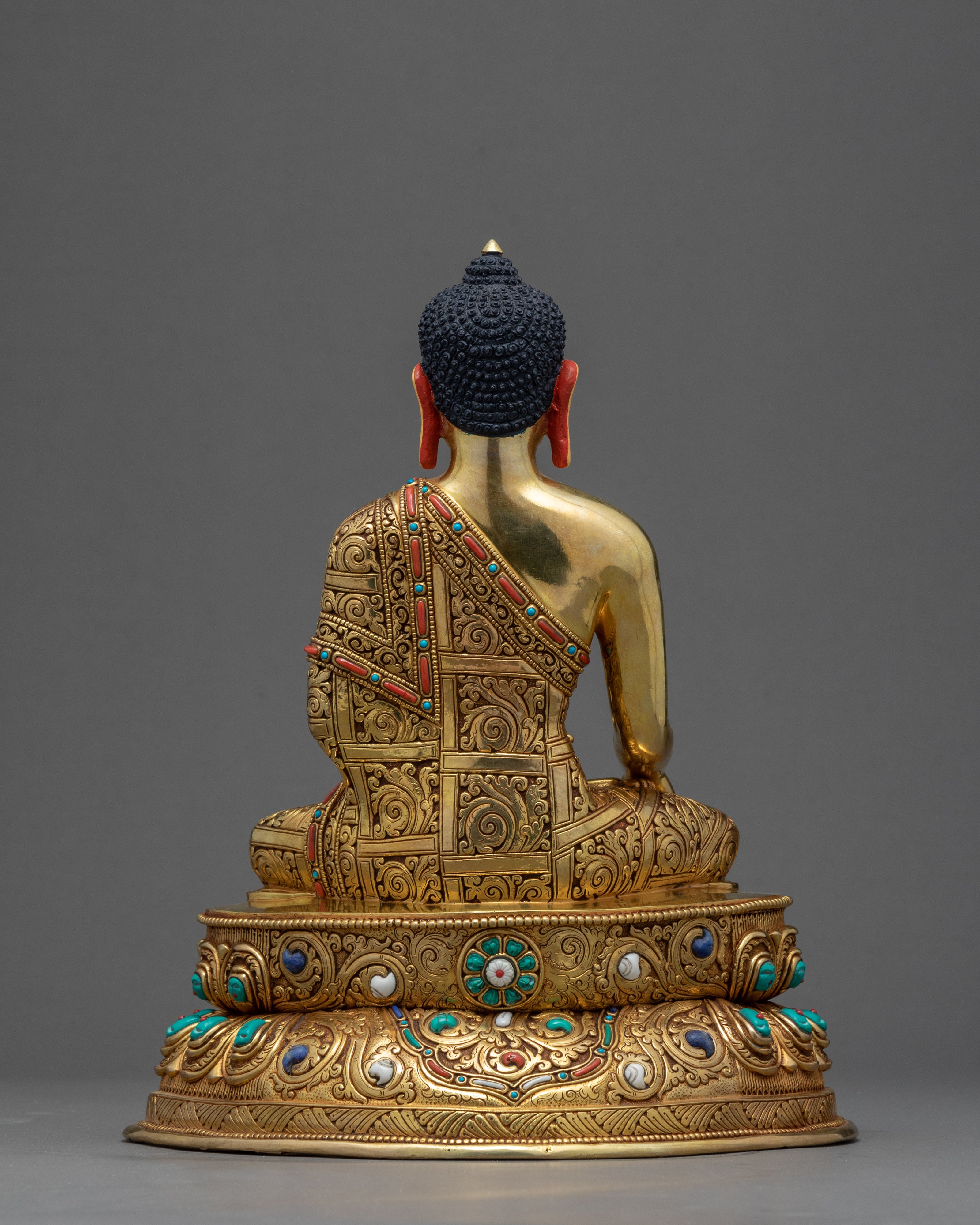 The Buddha Shakyamuni Statue | Hand Carved Buddhist Deity