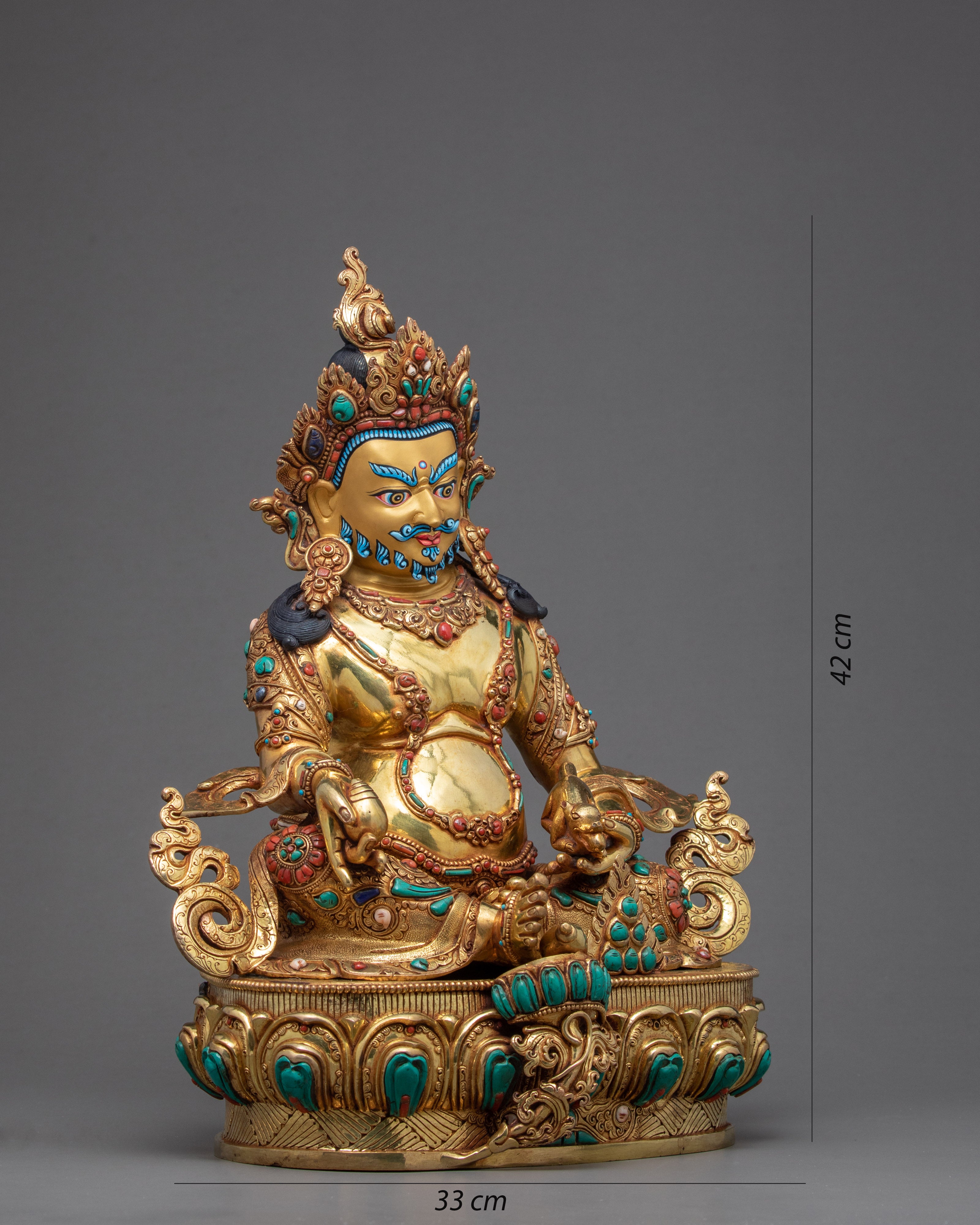 Zambala Statue | Buddhist Wealth Deity