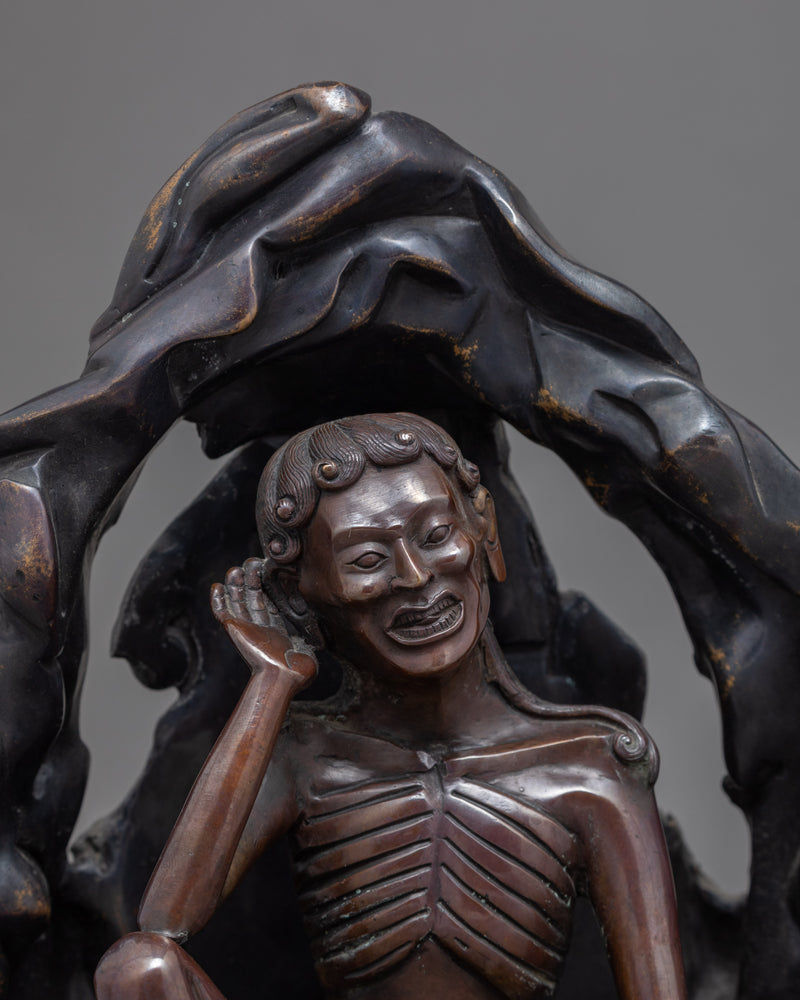 Jetsun Milarepa Sculpture | Finely Hand Carved Statue