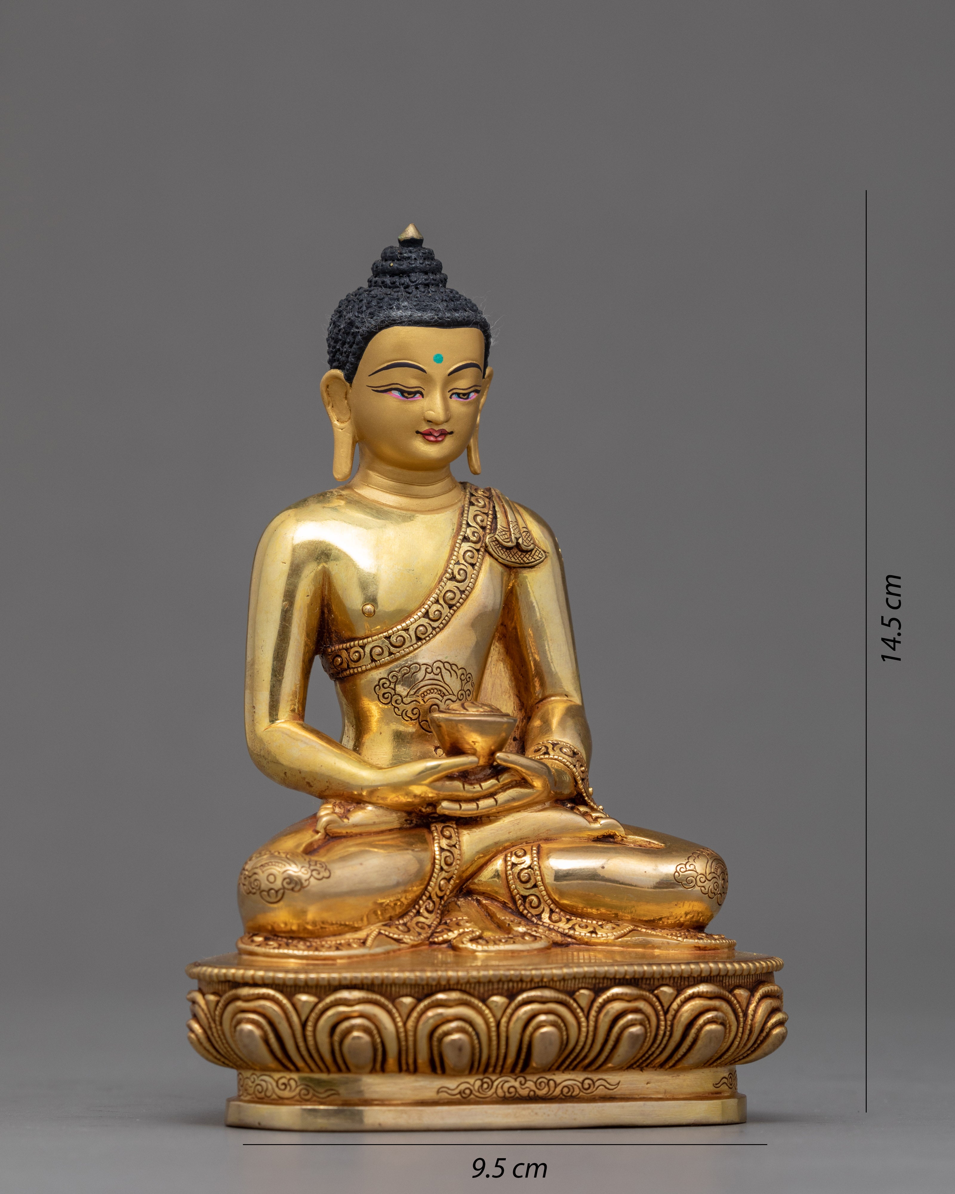 Amitabha Buddha Meditation Statue | Traditional Tibetan Sculpture