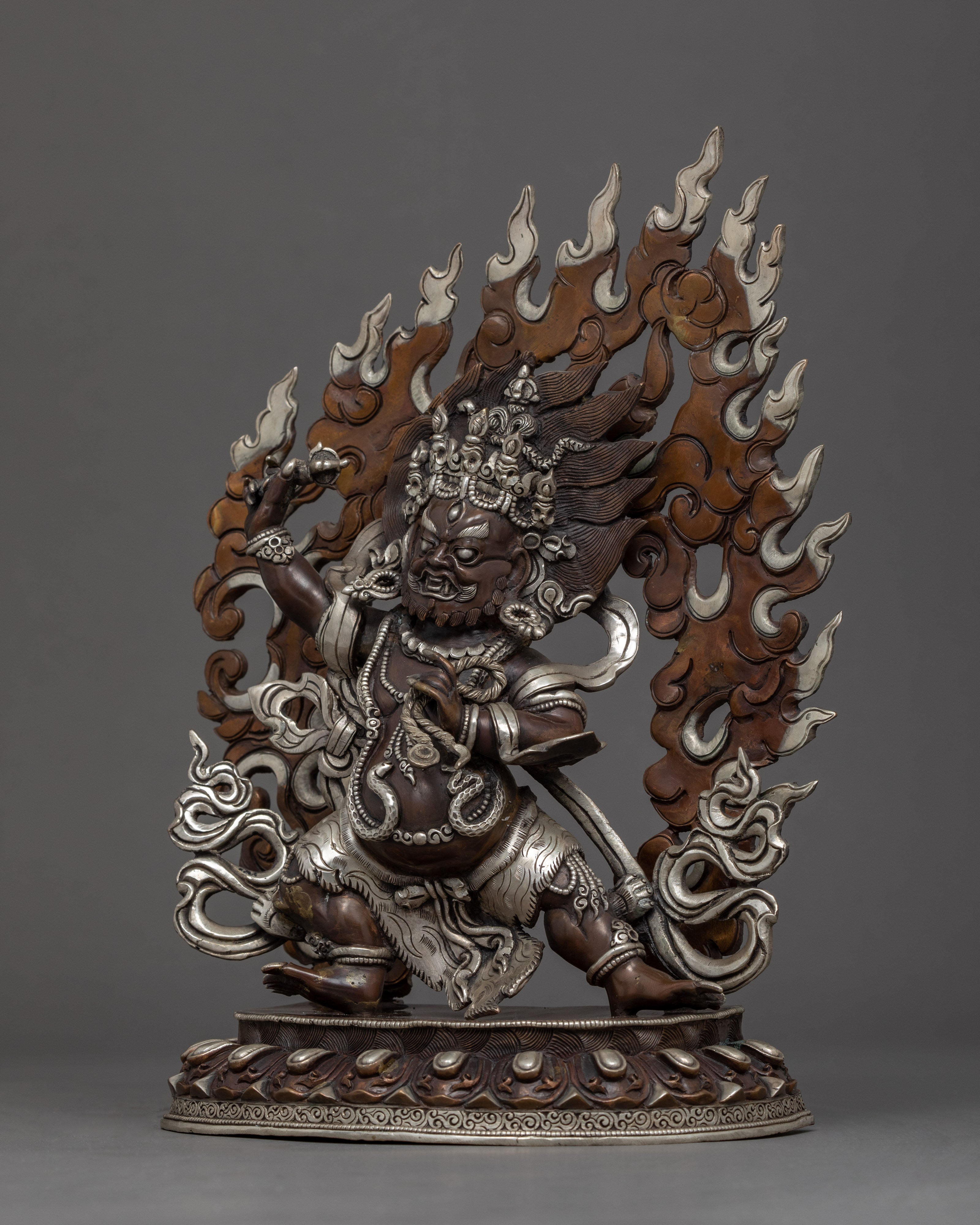 Vajrapani Bodhisattva Statue | Traditional Himalayan Art of Nepal
