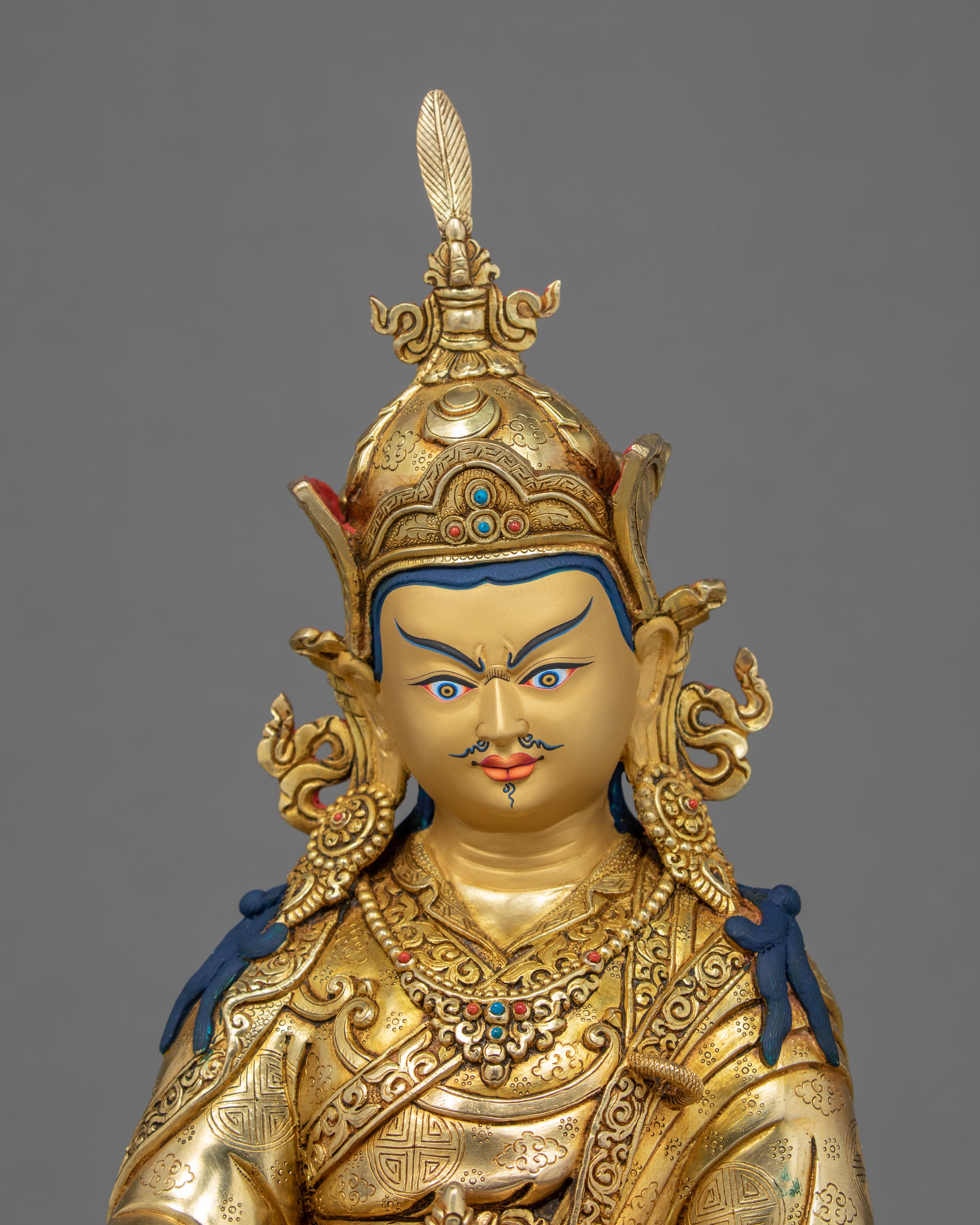 Guru Rinpoche Sculpture | Traditional Himalayan Art