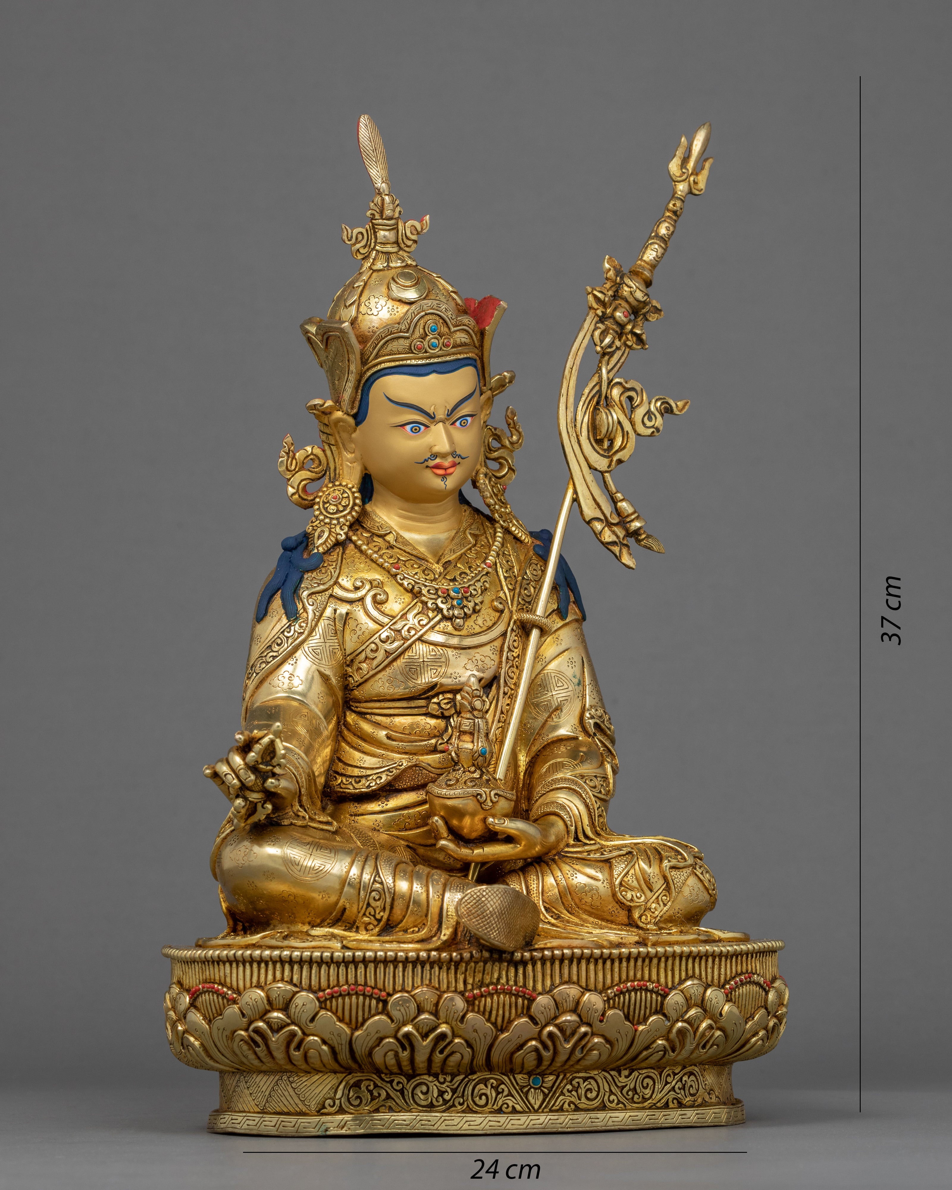 Guru Rinpoche Sculpture | Traditional Himalayan Art