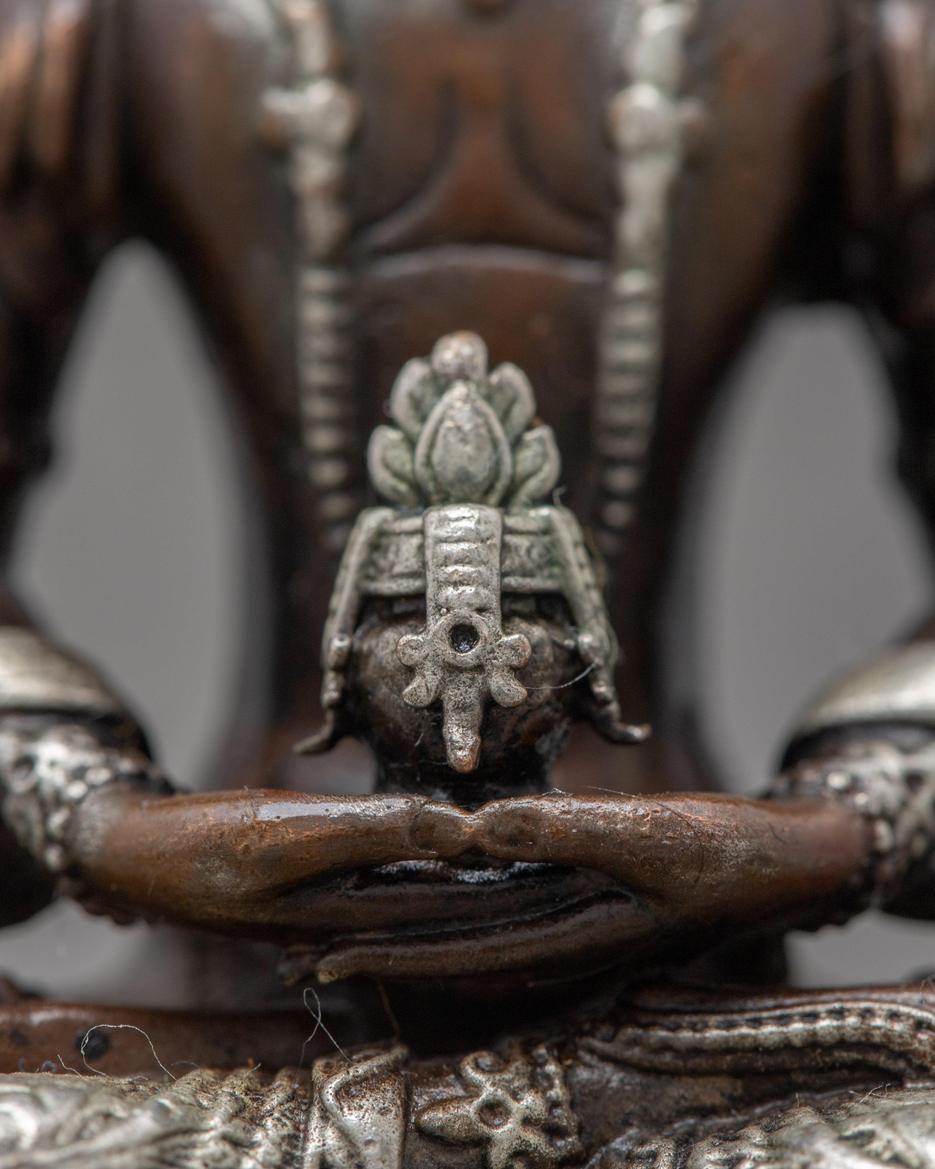 Mini Amitayus Statue | Traditional Auspicious Buddhist Art