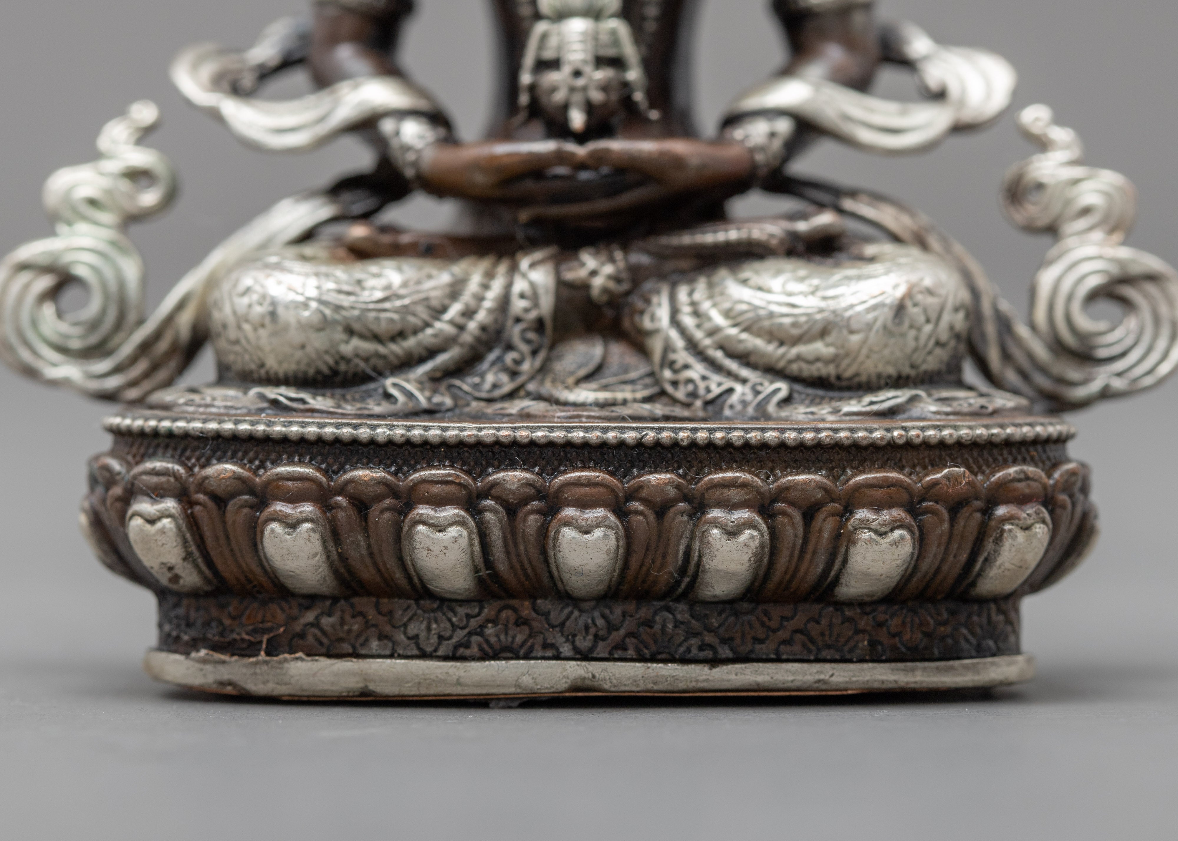 Mini Amitayus Statue | Traditional Auspicious Buddhist Art