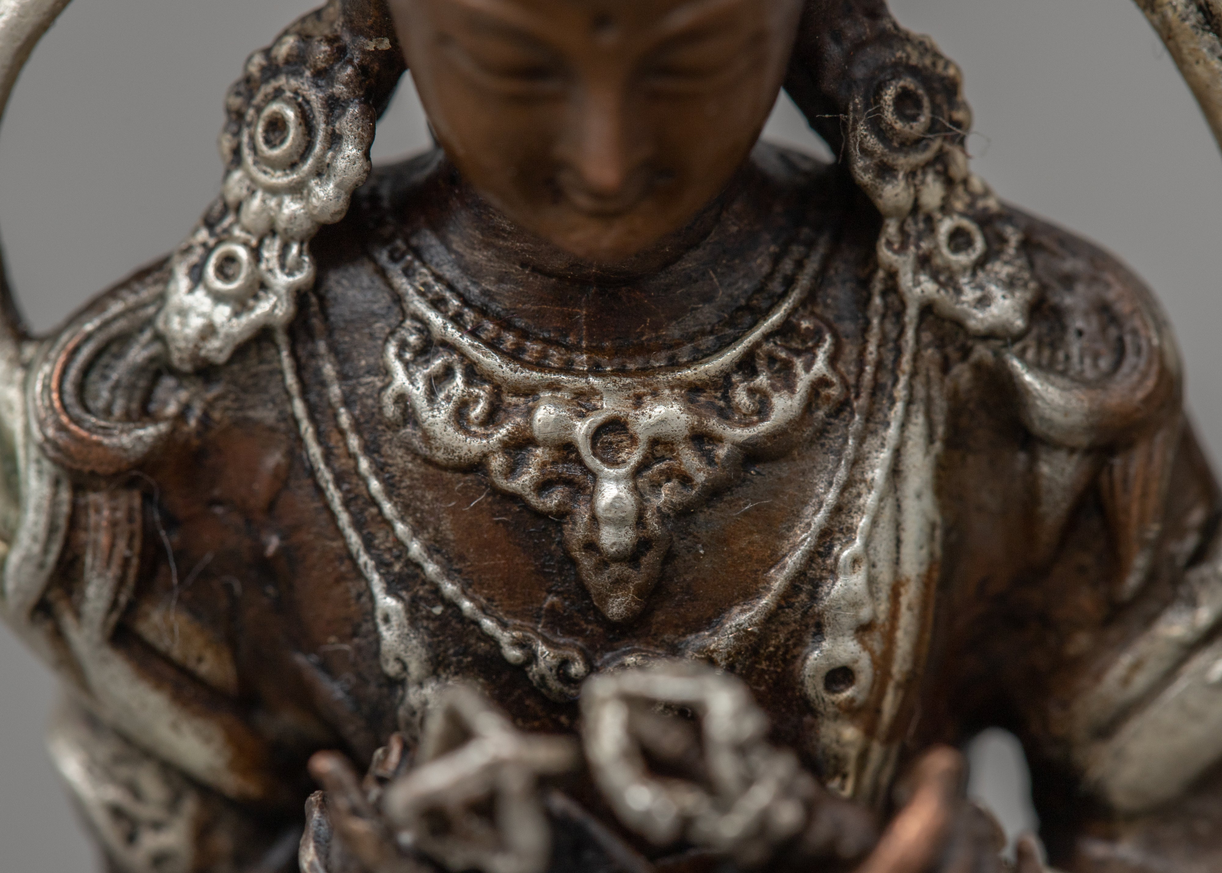 Miniature Vajradhara Statue | Traditional Himalayan Art