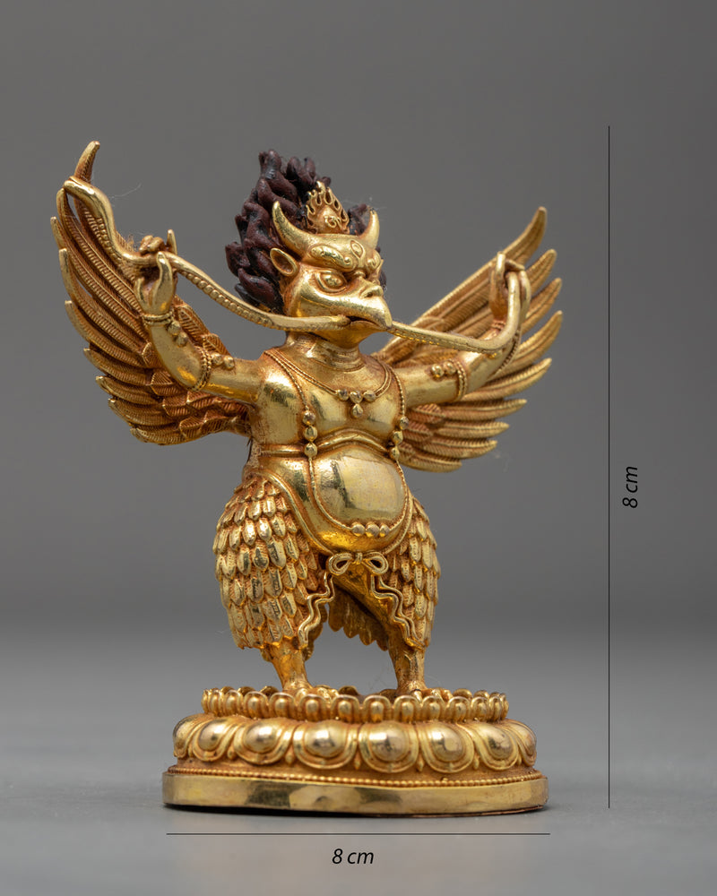 Mini Garuda Sculpture | Traditional Himalayan Art