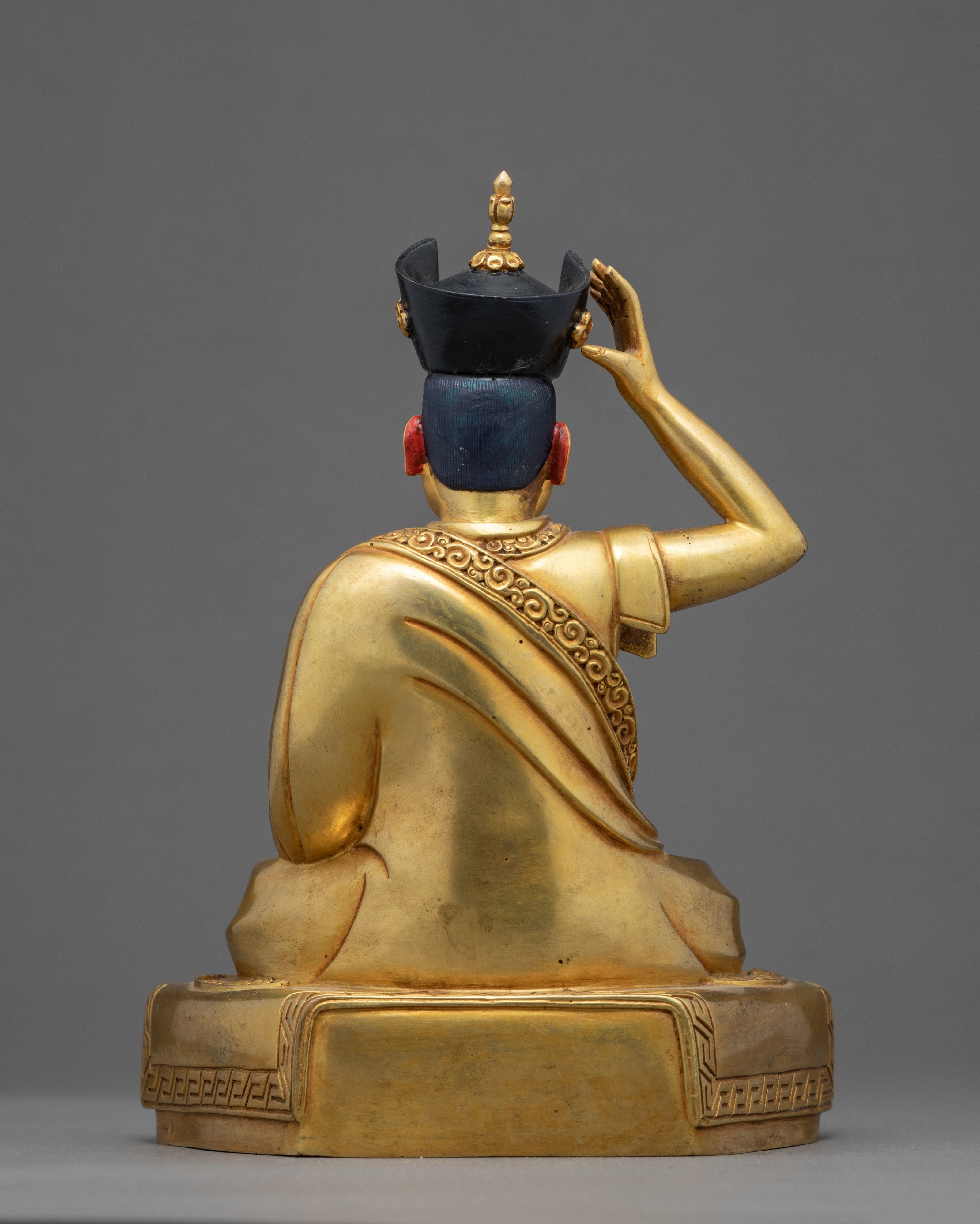 16th Karmapa Statue | Finely Hand Carved Buddhist Sculpture