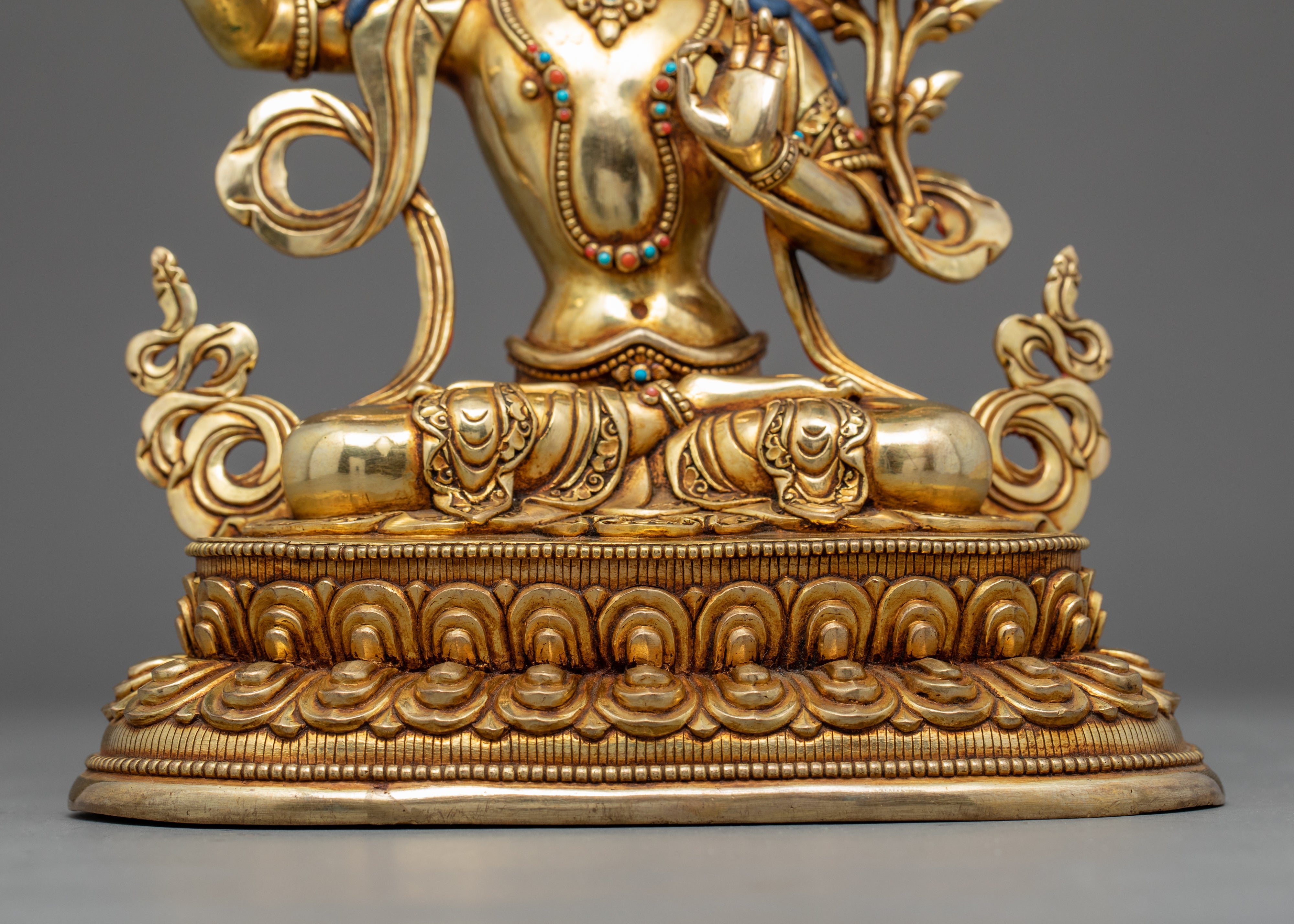 Manjushri Bodhisattva Statue | Finley Hand Carved Buddhist Art
