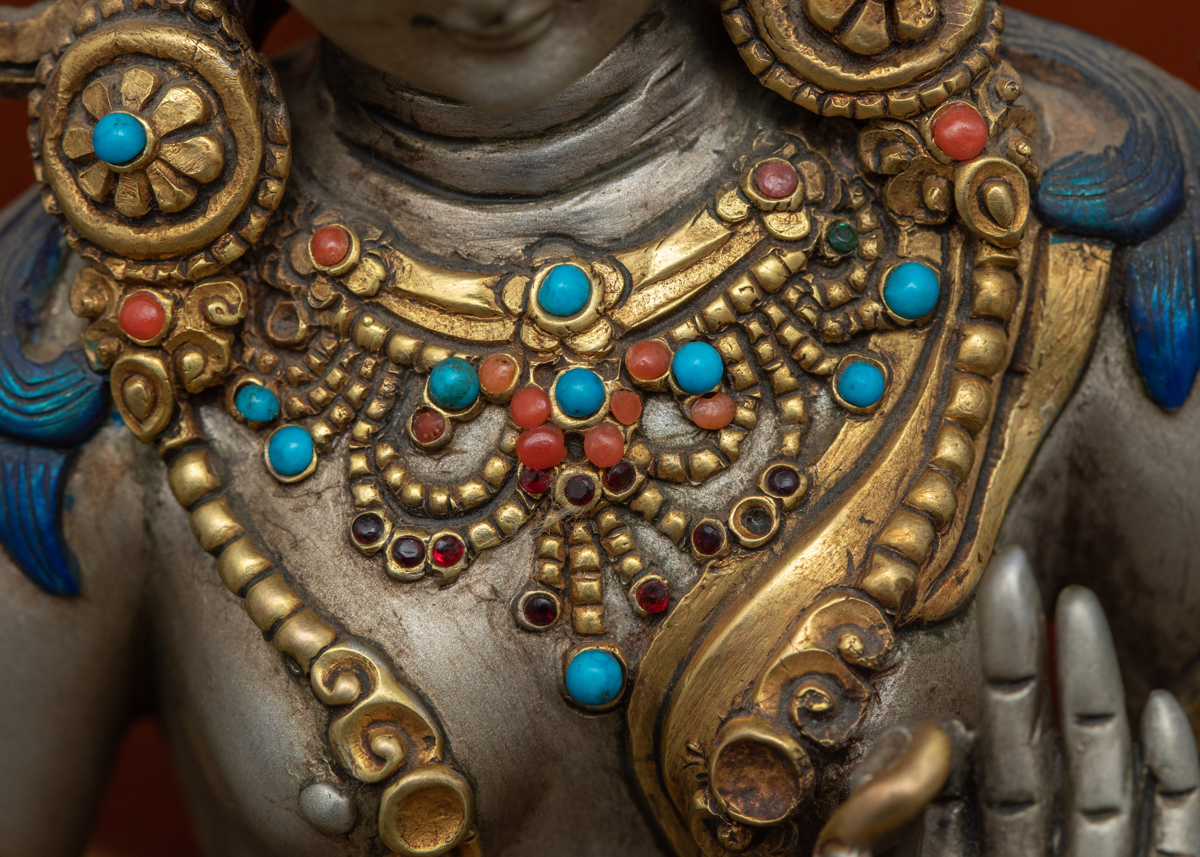 The White Tara Sculpture | Traditionally Hand Carved Statue