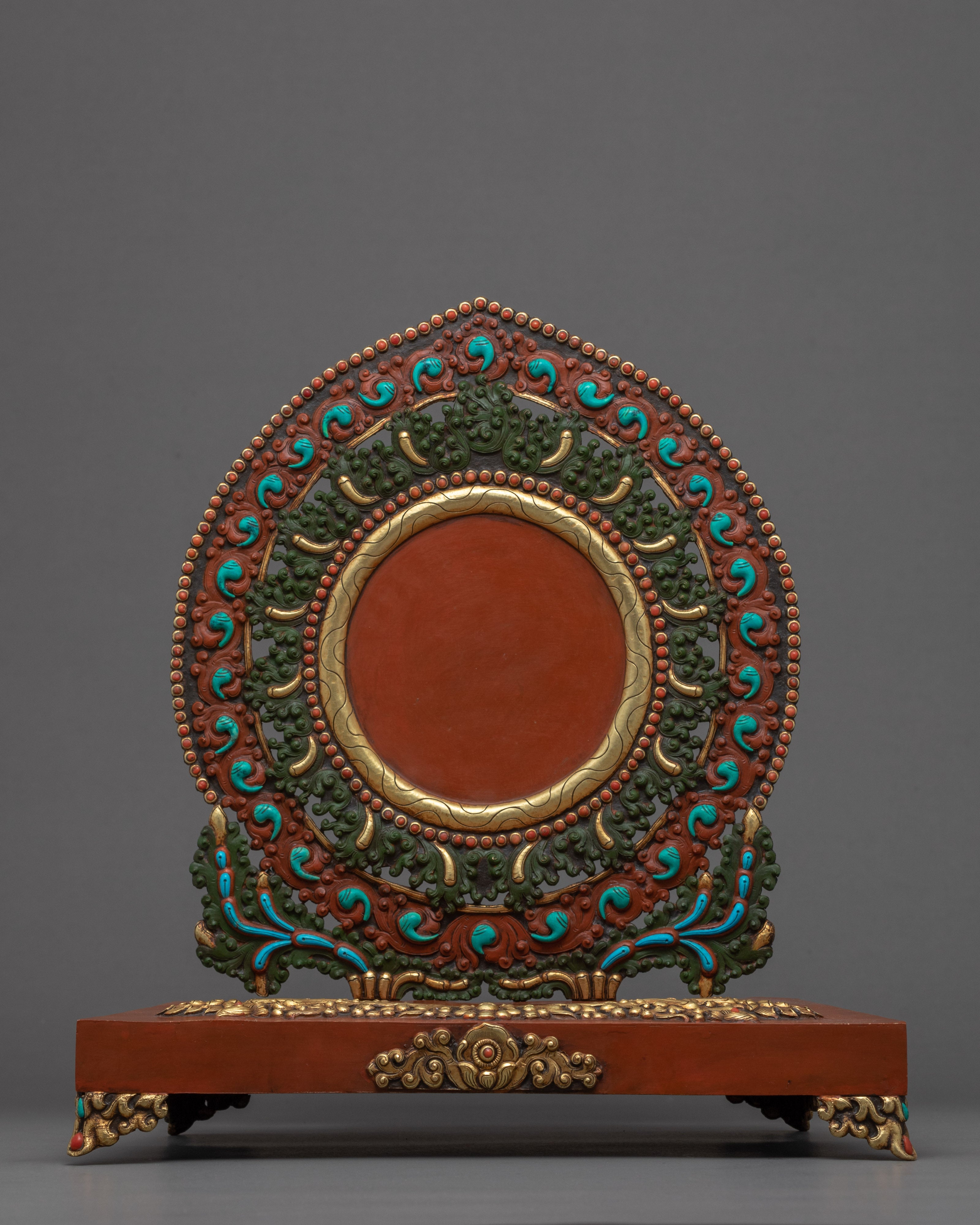 Yellow Dzambhala Sculpture | Buddhist Wealth Deity