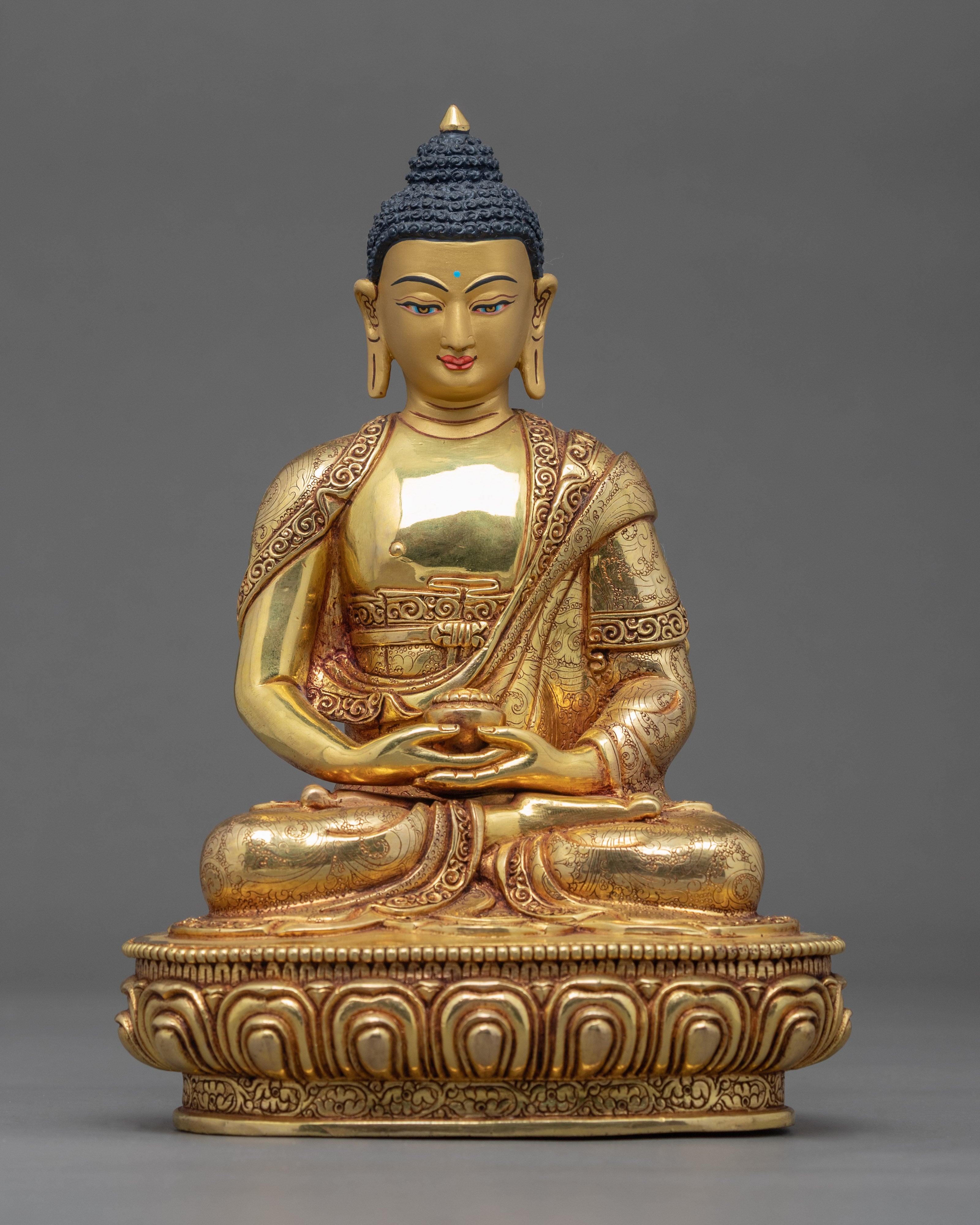 3 Buddha Statues | Set of Tibetan Himalayan Art