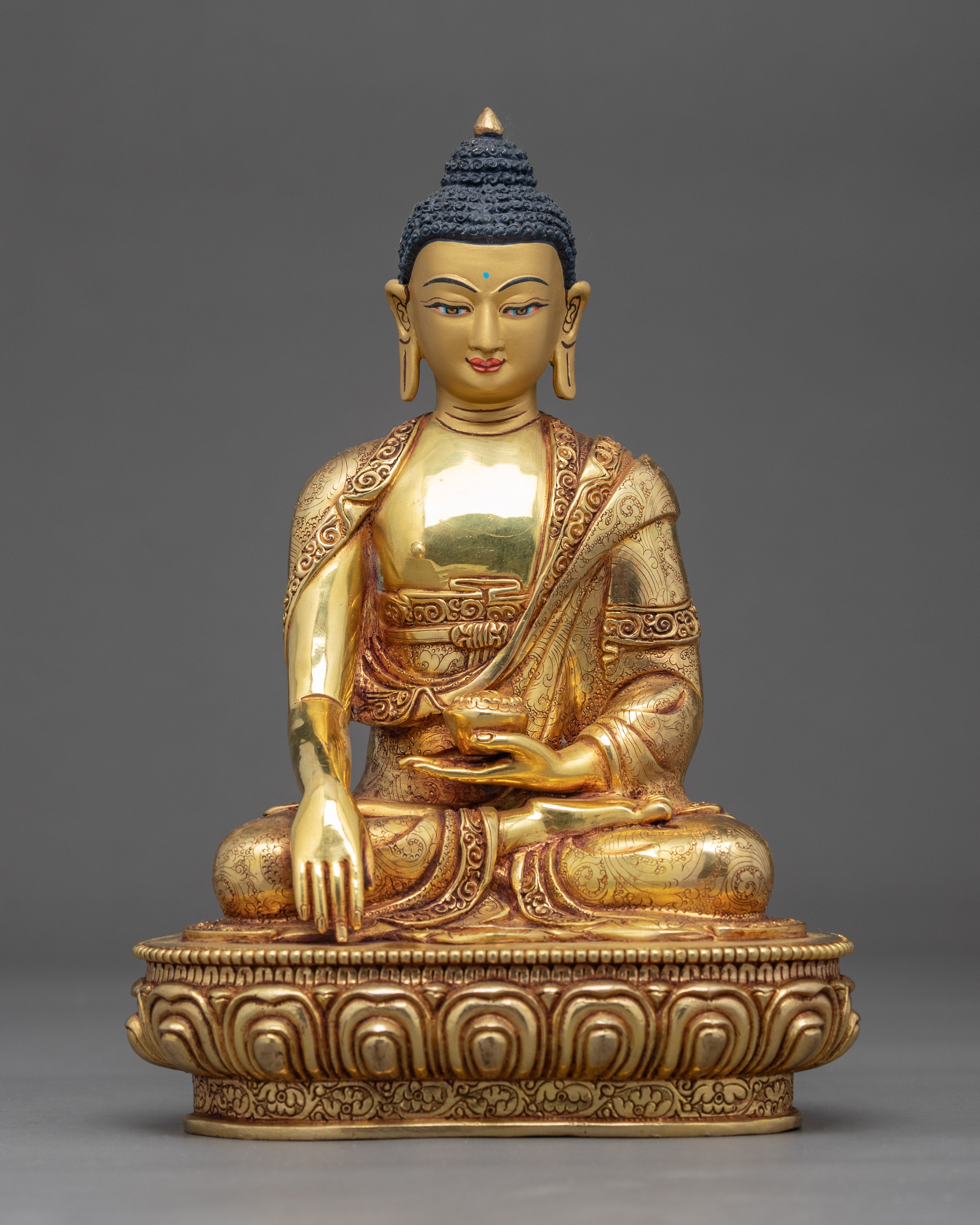 3 Buddha Statues | Set of Tibetan Himalayan Art