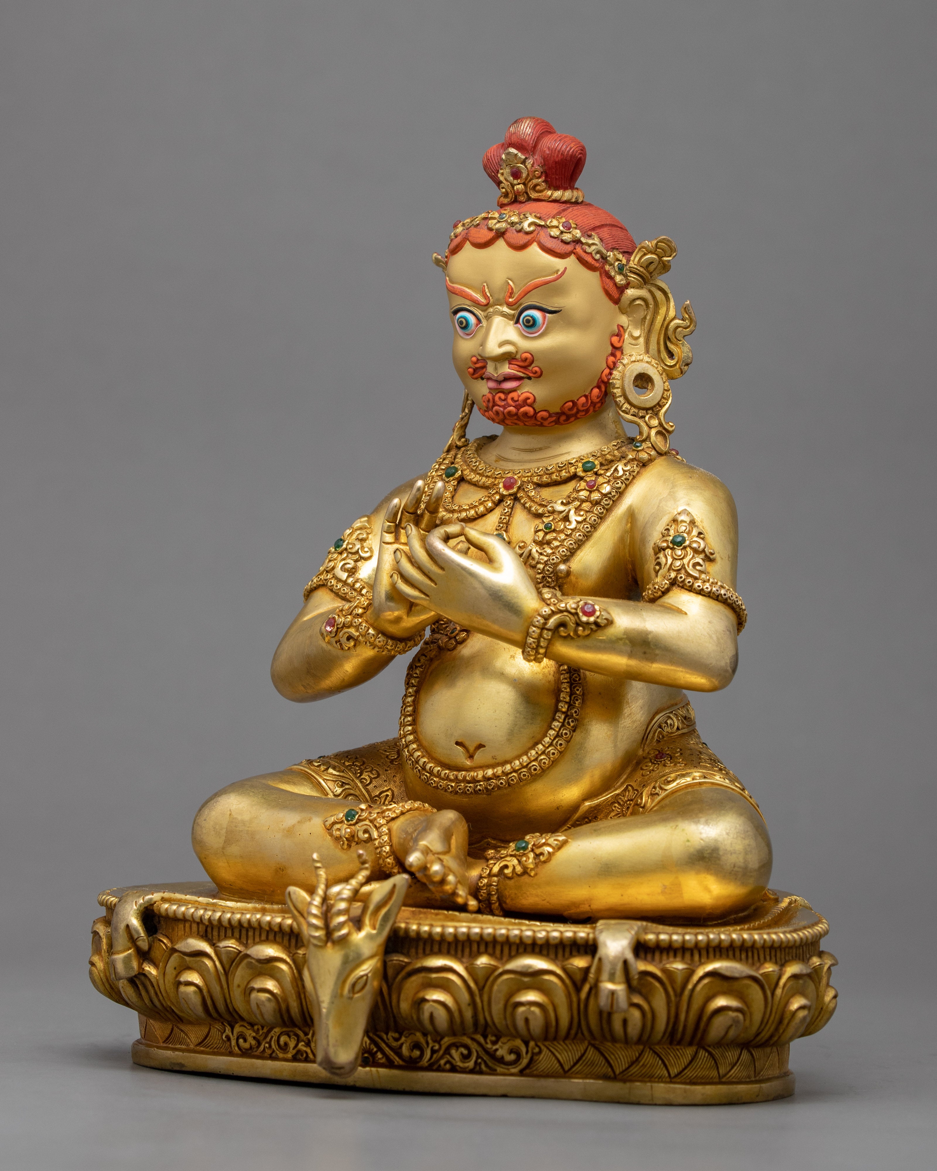 Mahasiddha Virupa Traditional Statue | Buddhist Master Art