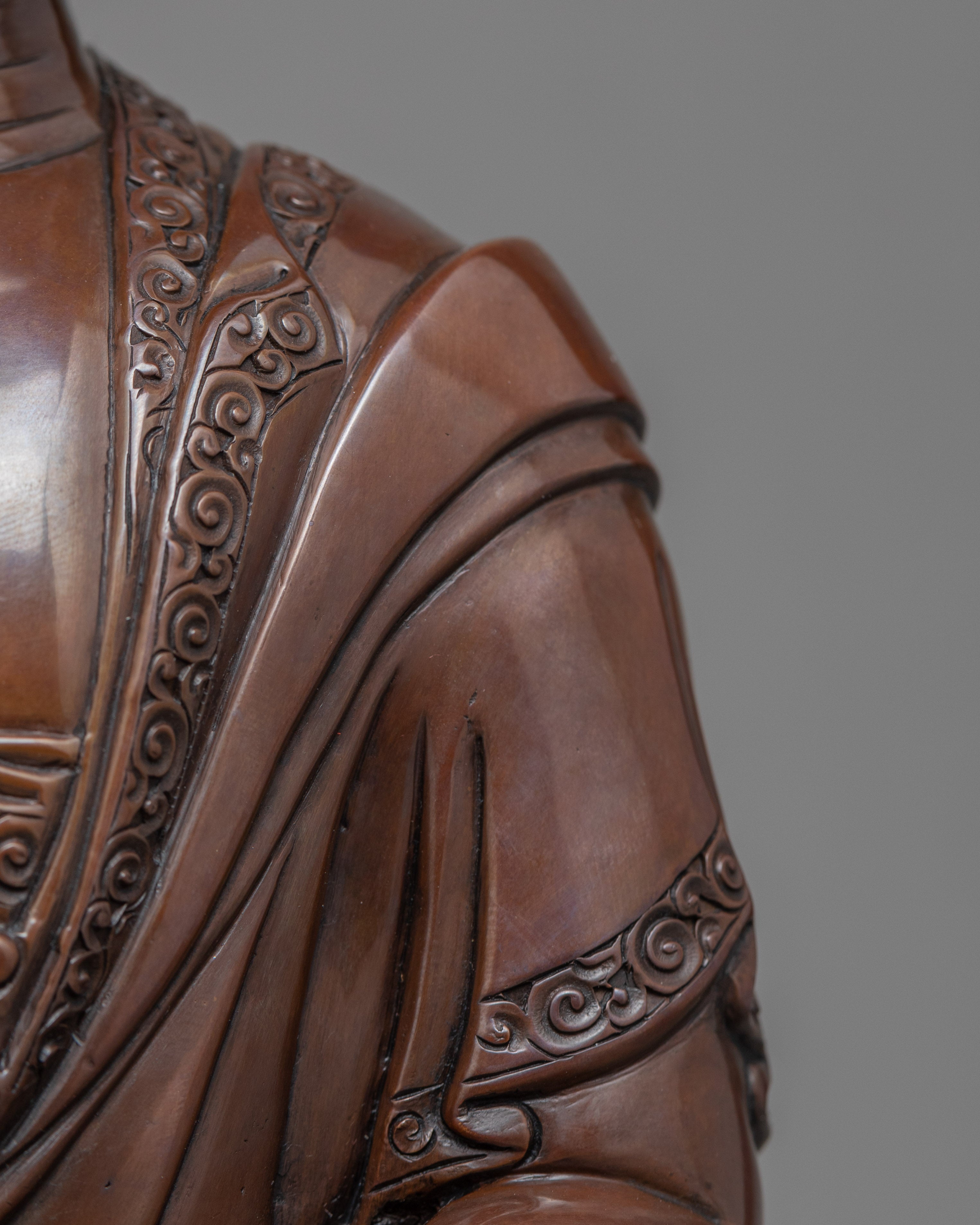 Tibetan Shakyamuni Buddha Statue | Traditional Buddhist Sculpture