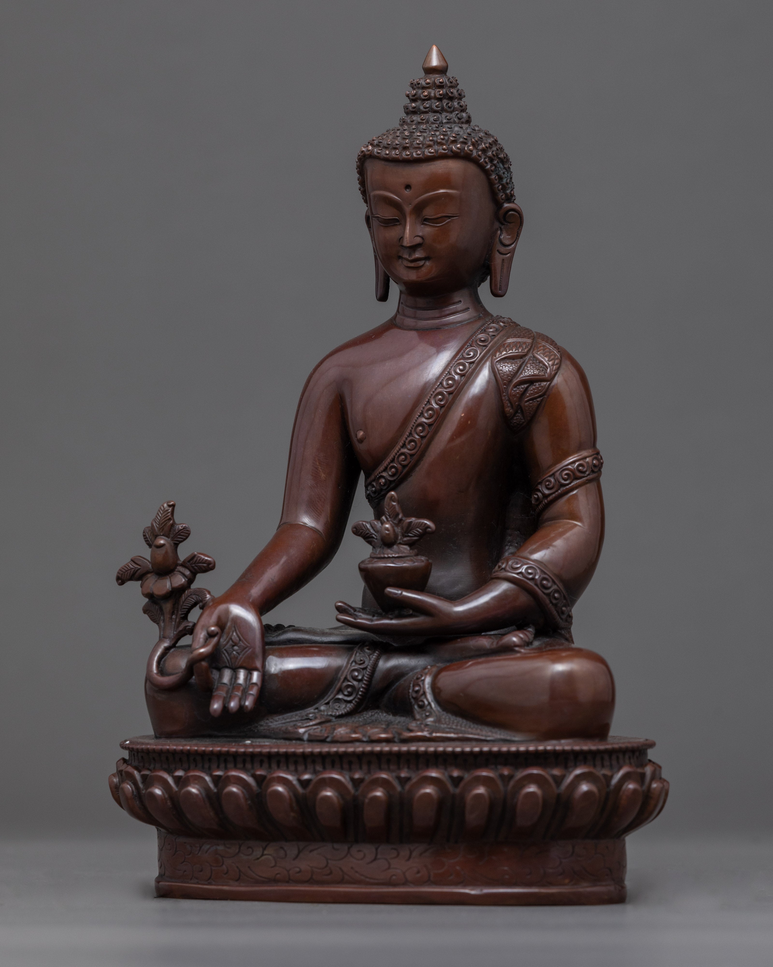 Healing Medicine Buddha | Traditional Buddhist Sculpture