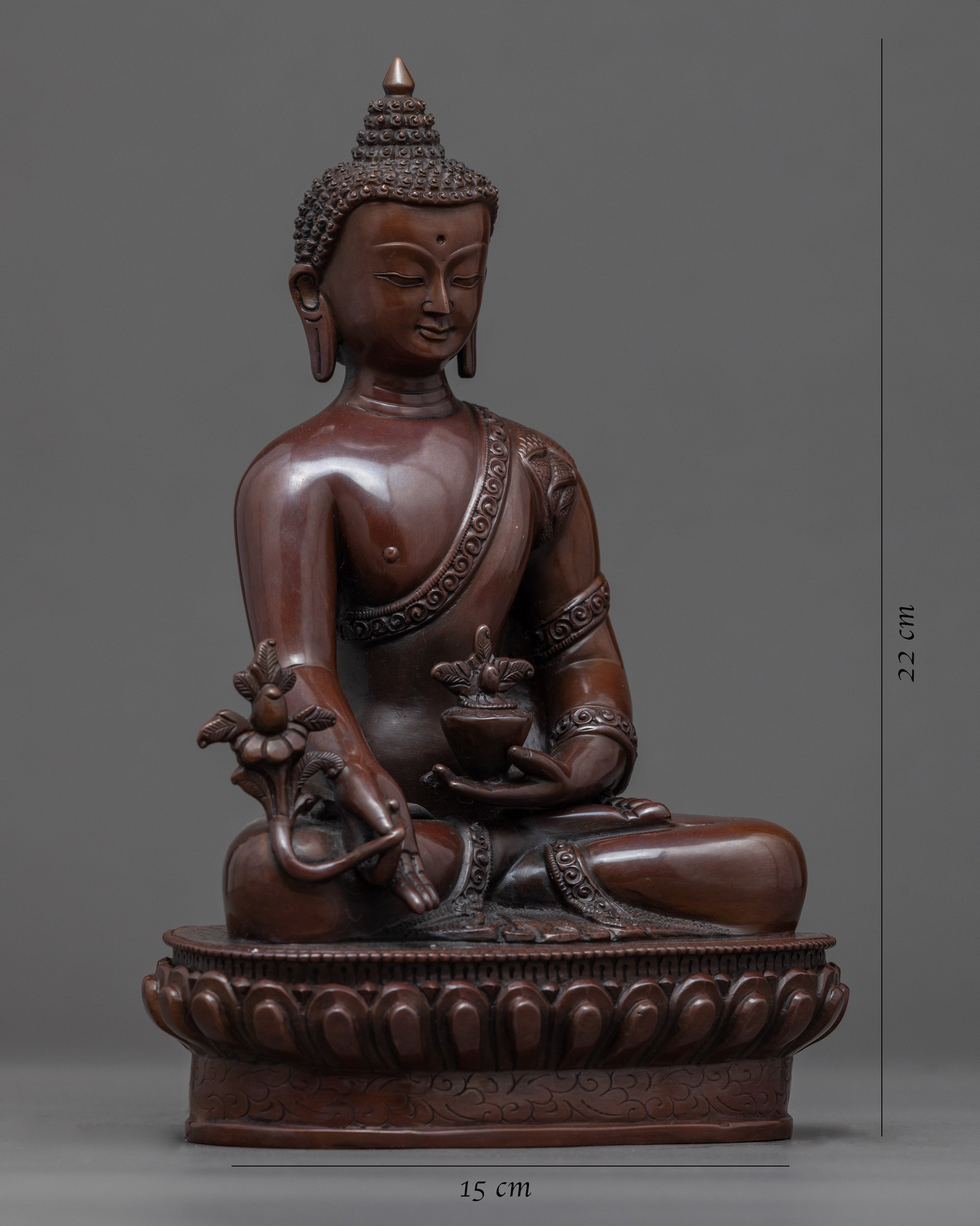 Healing Medicine Buddha | Traditional Buddhist Sculpture