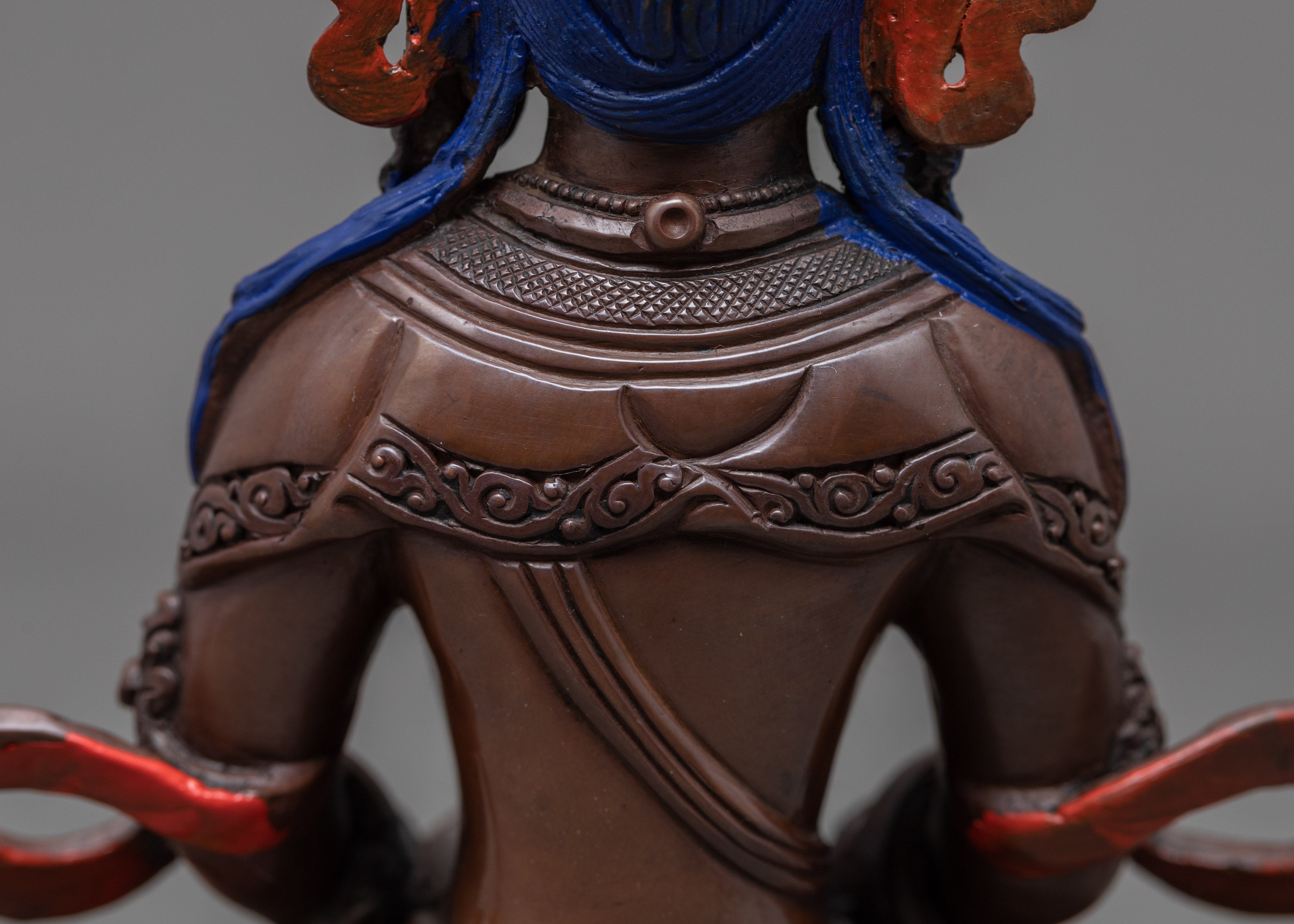 Amitayus Bodhisattva Copper Sculpture | Himalayan Art of Nepal