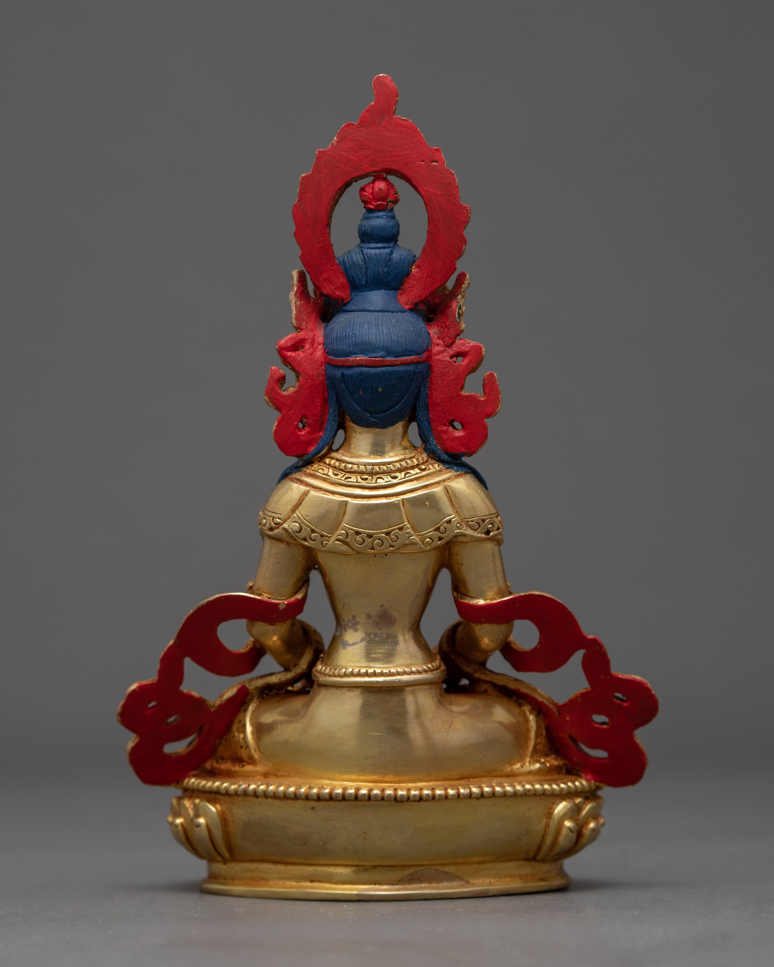 Amitayus Sculpture | Traditionally Hand Carved Statue