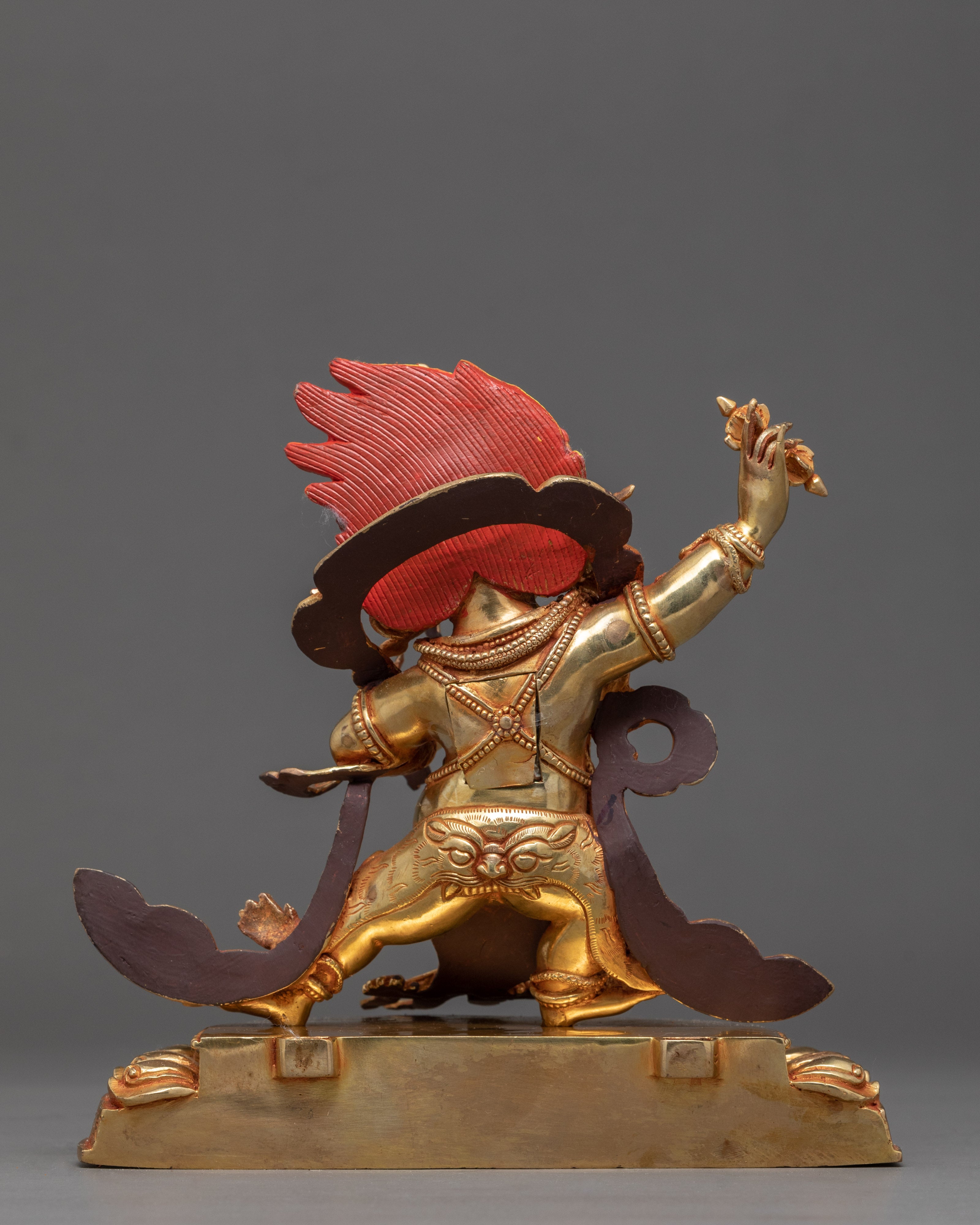 Vajrapani Bodhisattva Sculpture | Traditionally Hand Carved Buddhist Art