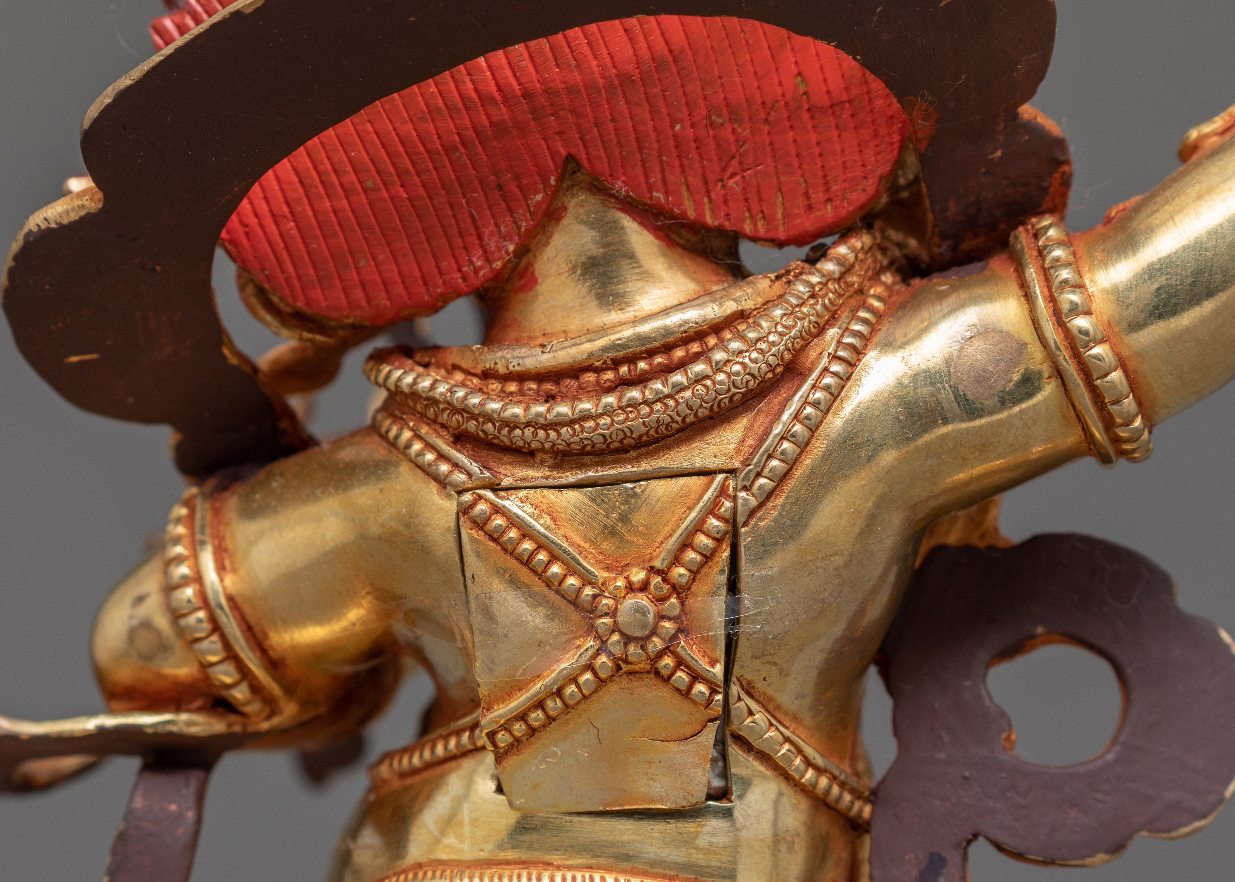 Vajrapani Bodhisattva Sculpture | Traditionally Hand Carved Buddhist Art