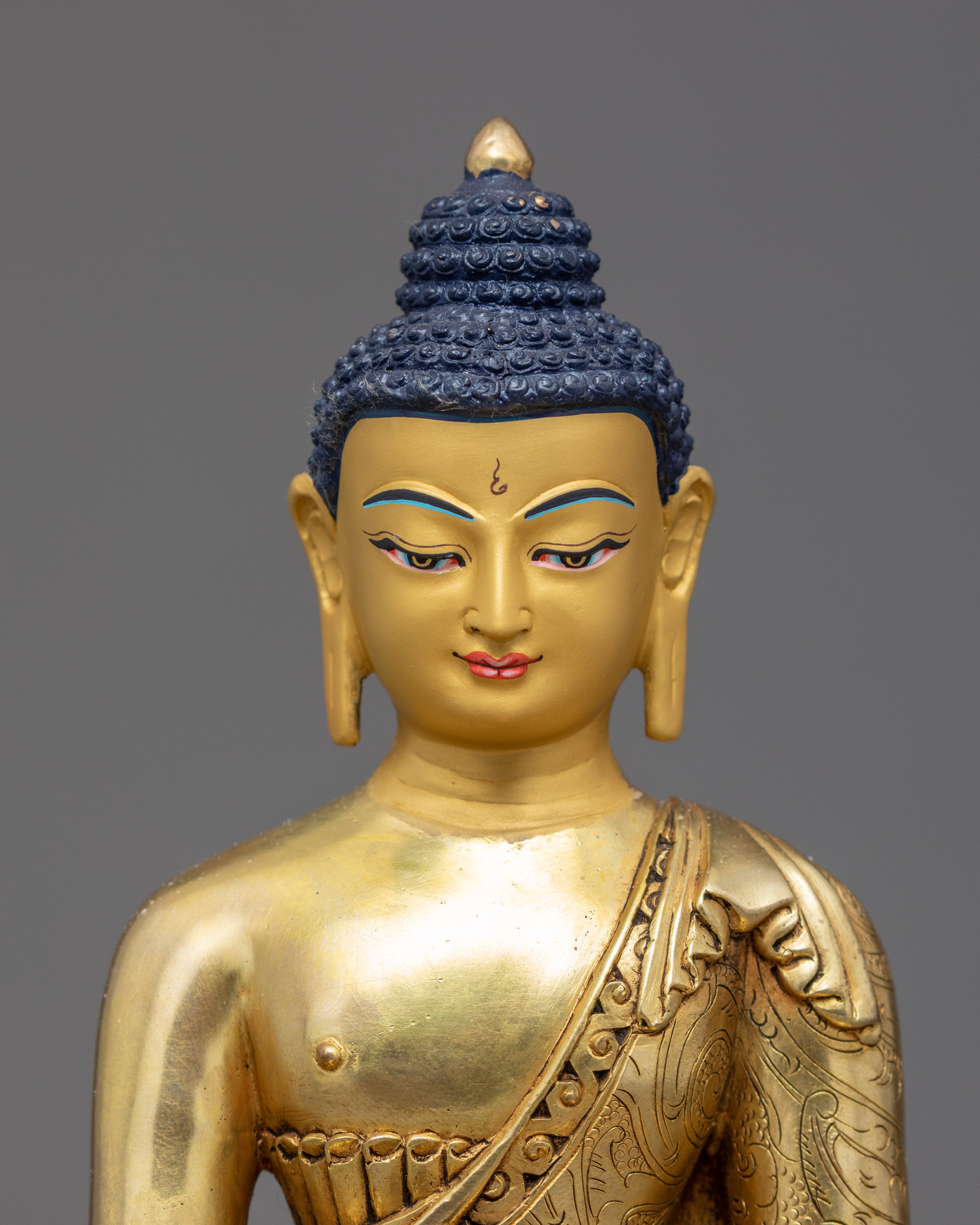 Lapis Lazuli Sculpture | Traditional Medicine Buddha Art