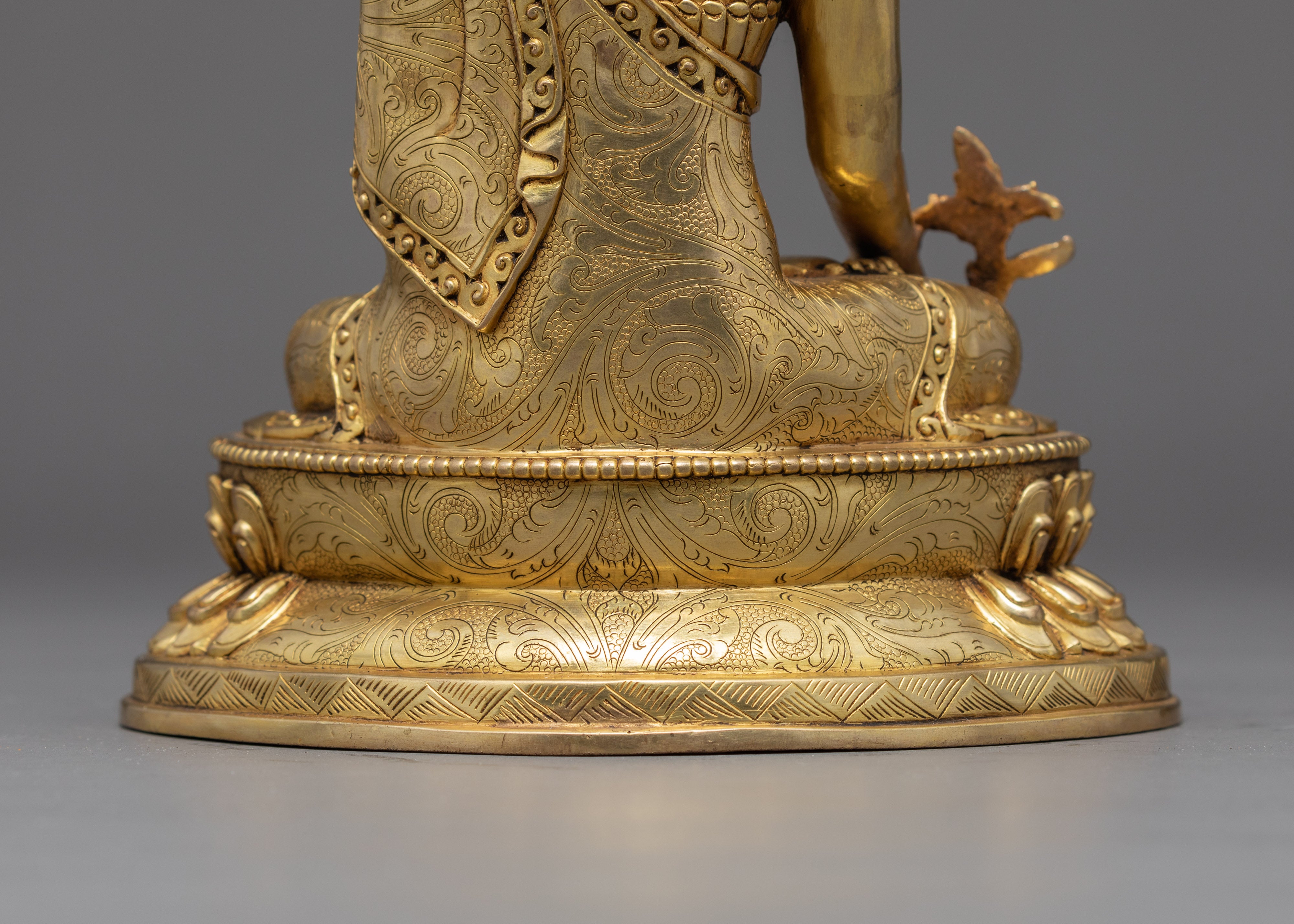 Lapis Lazuli Sculpture | Traditional Medicine Buddha Art