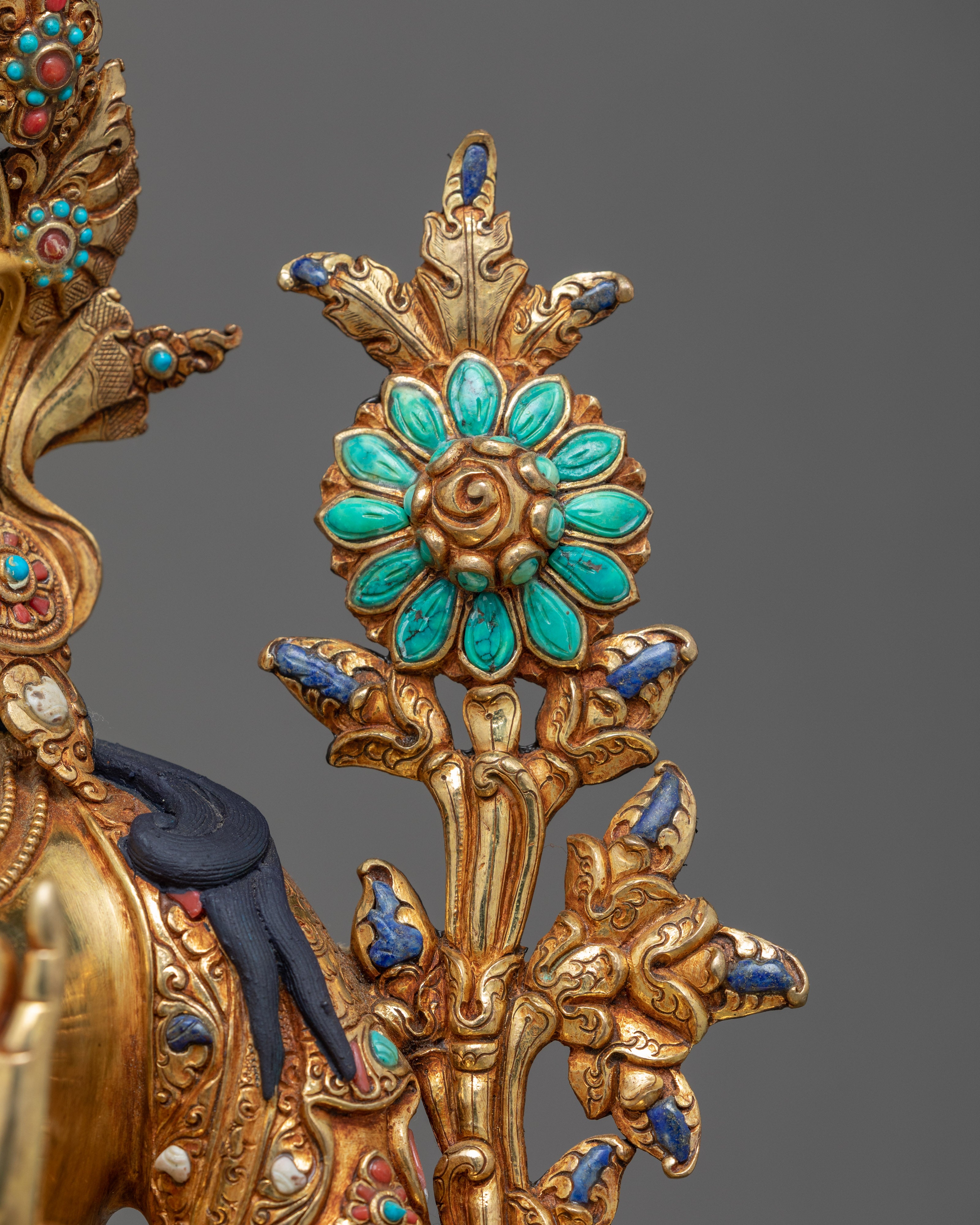 Green Tara Buddha Art | Traditional Mother Tara Statue