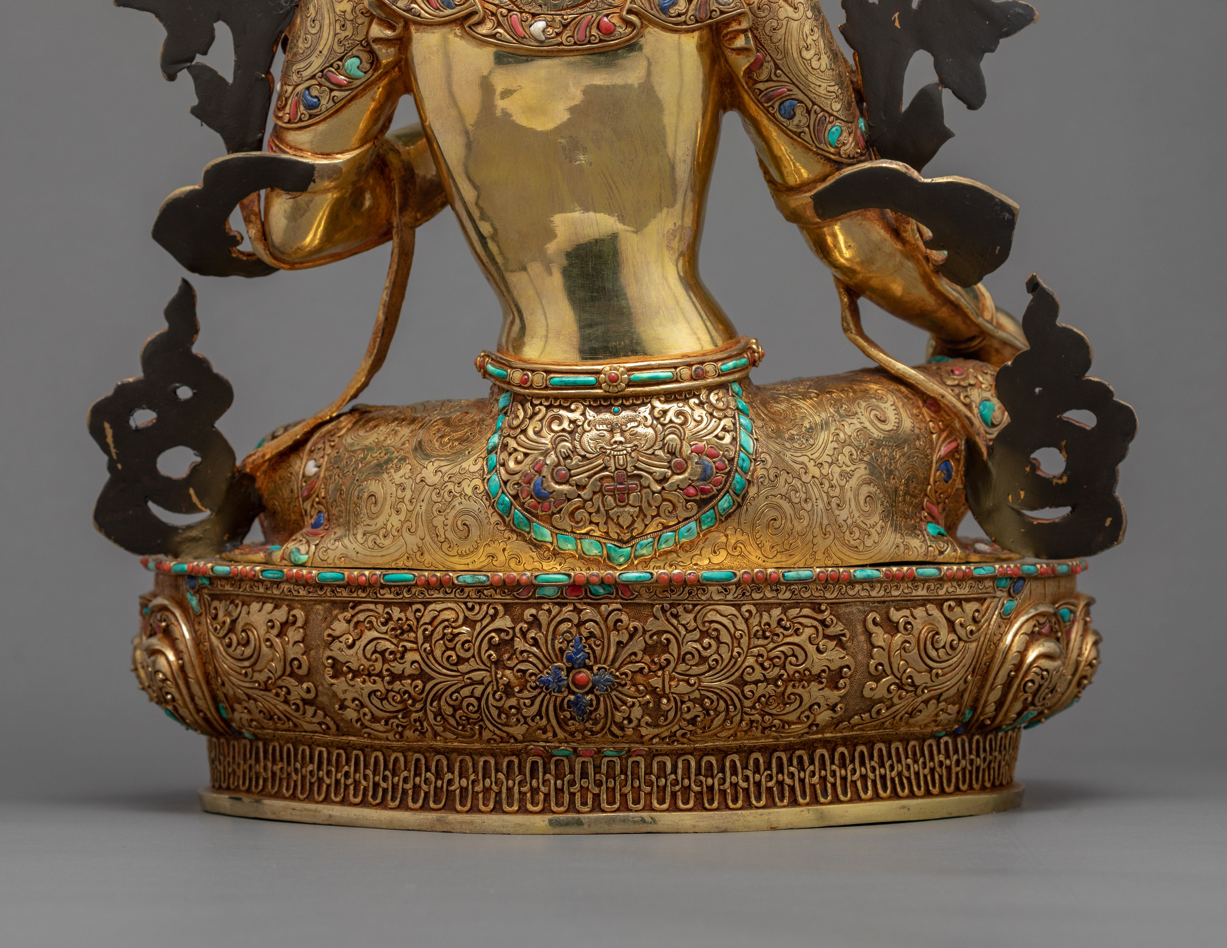 Green Tara Buddha Art | Traditional Mother Tara Statue