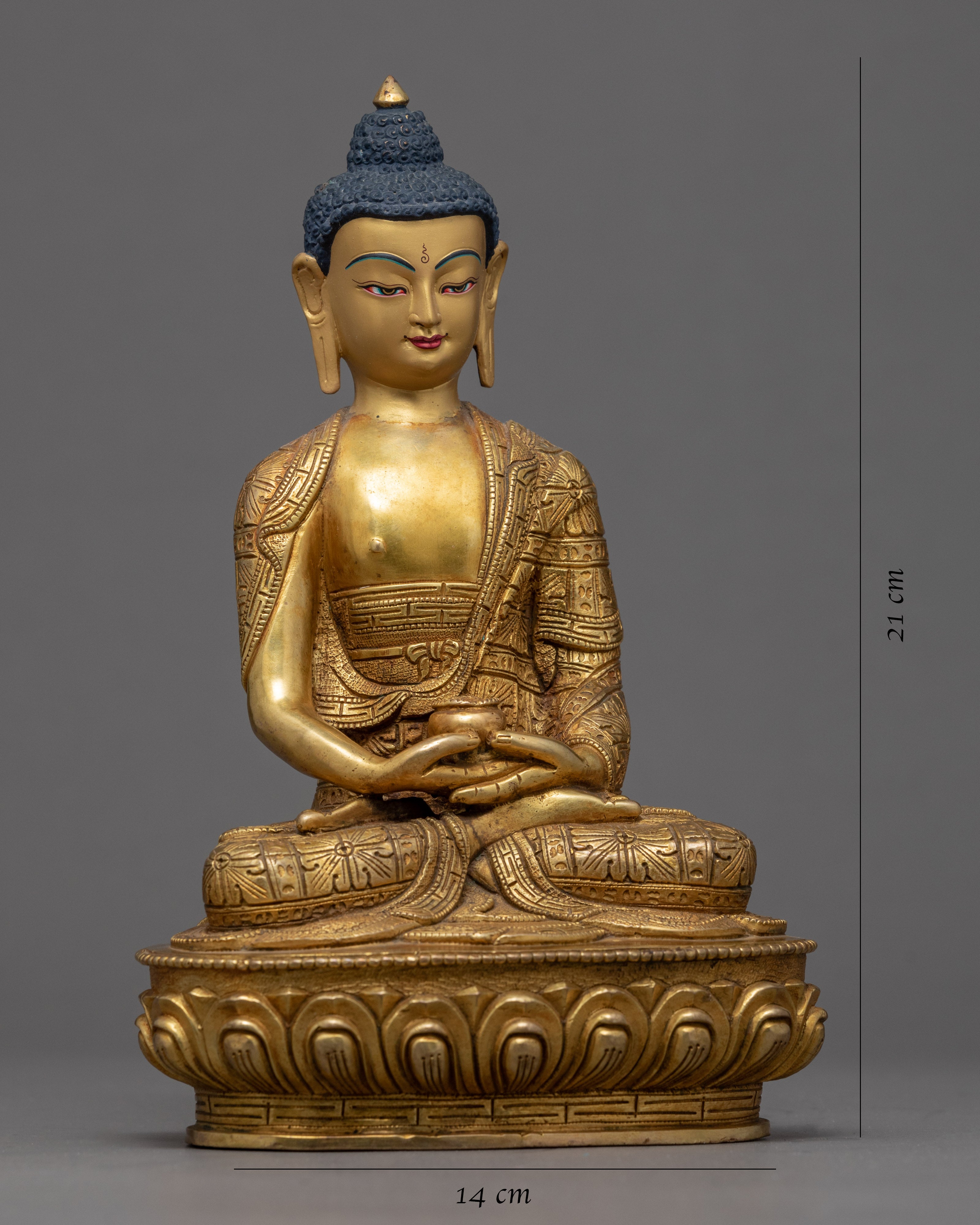 Namo Amitabha Buddha Art | Traditionally Crafted Buddhist Statue